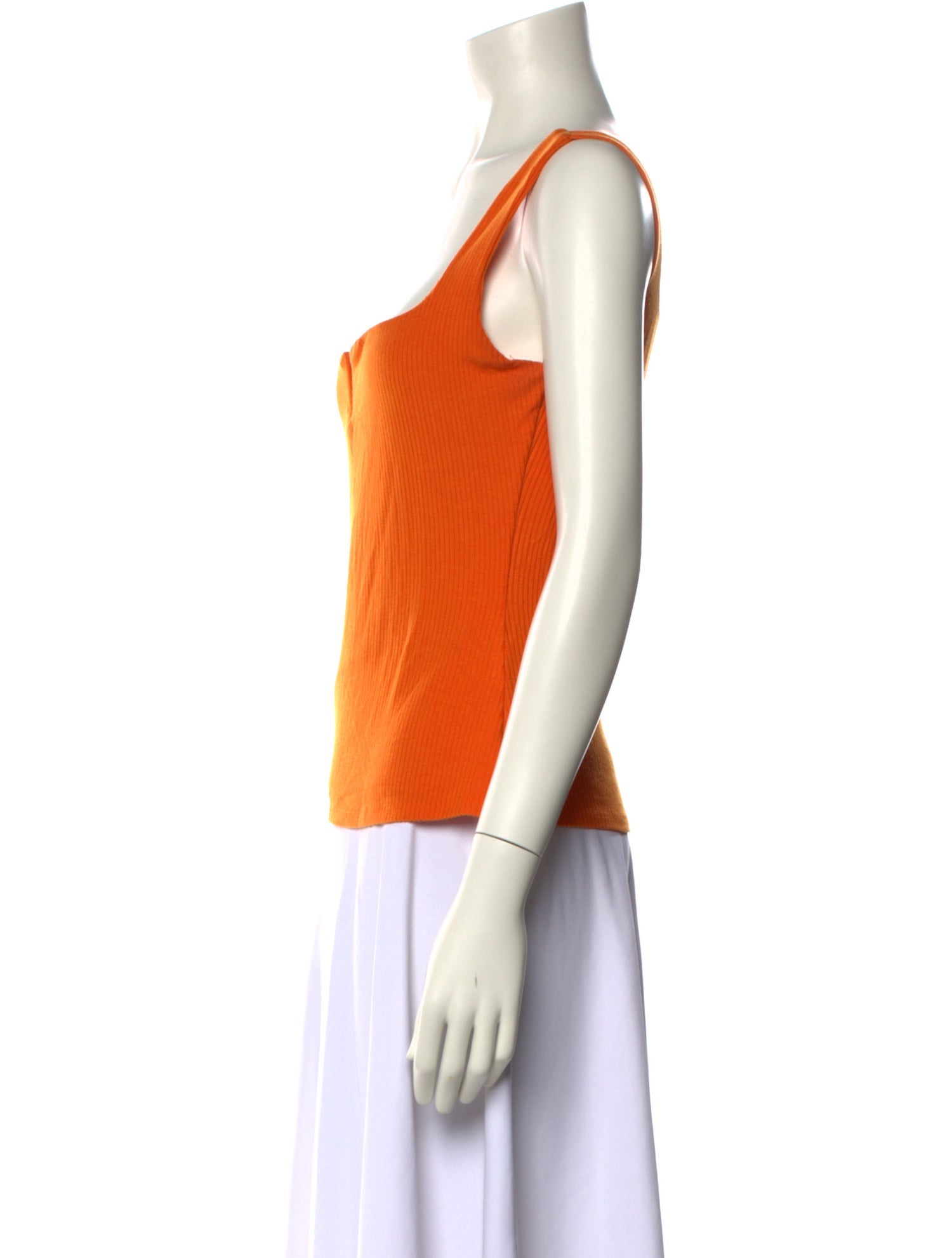 Reformation Square Neckline Sleeveless Top