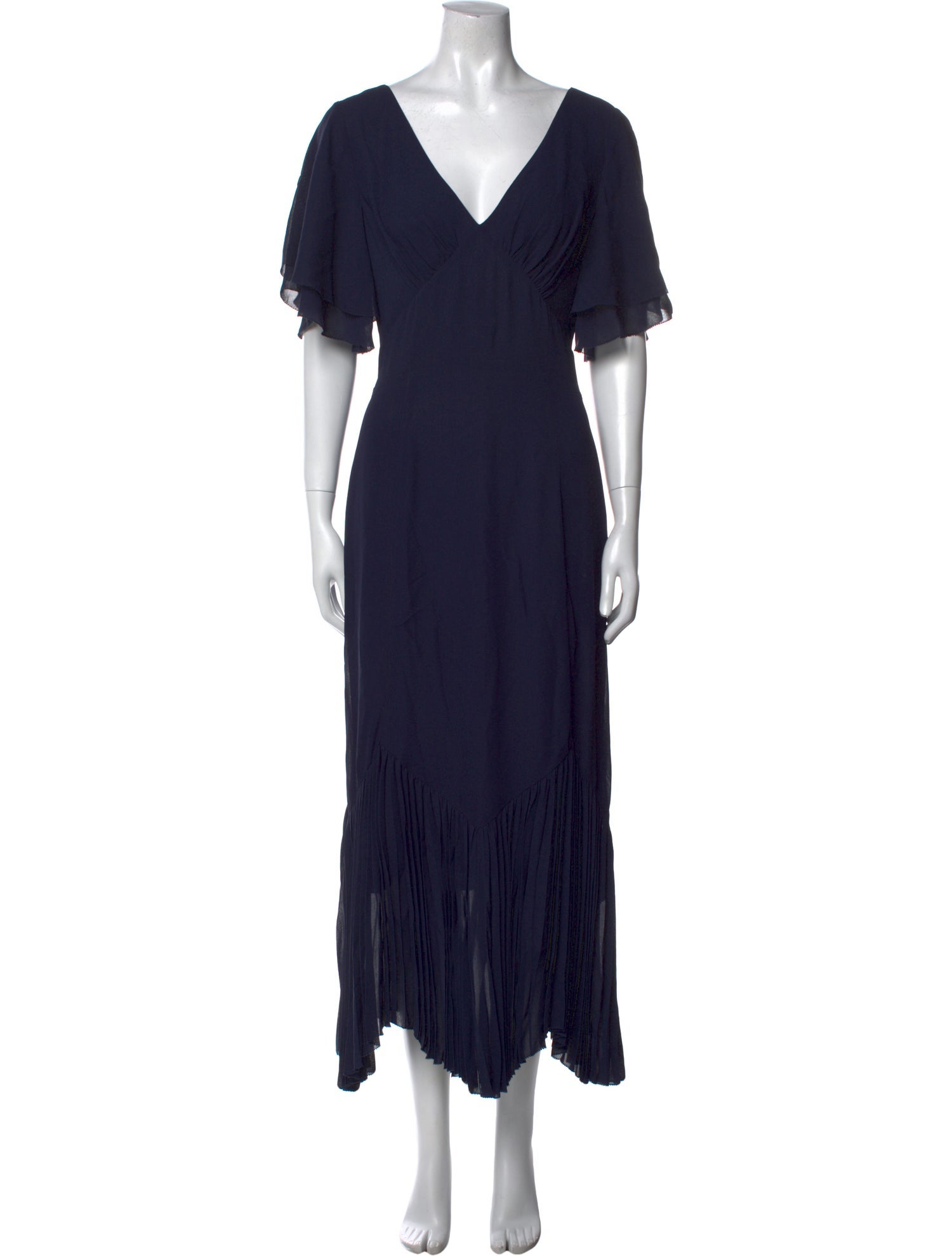 Reformation V-Neck Long Dress w/ Tags
