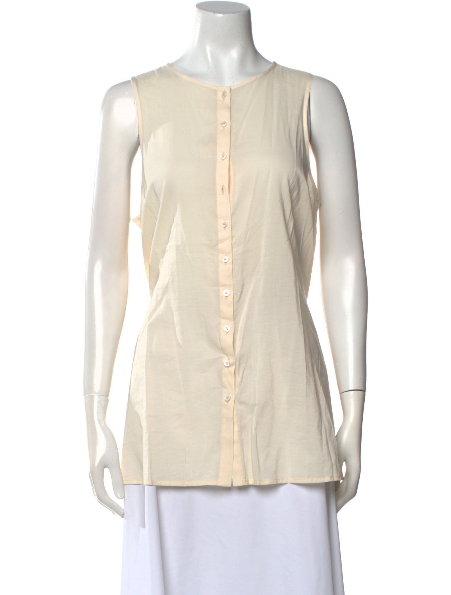 Reformation Crew Neck Sleeveless Tunic