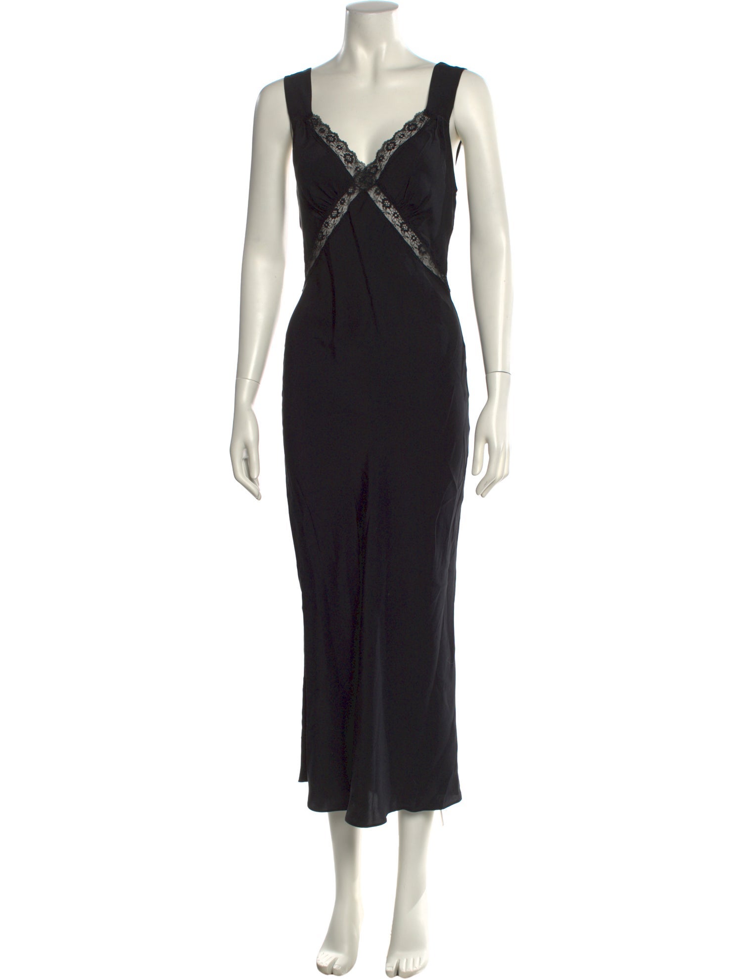 Reformation Silk Long Dress