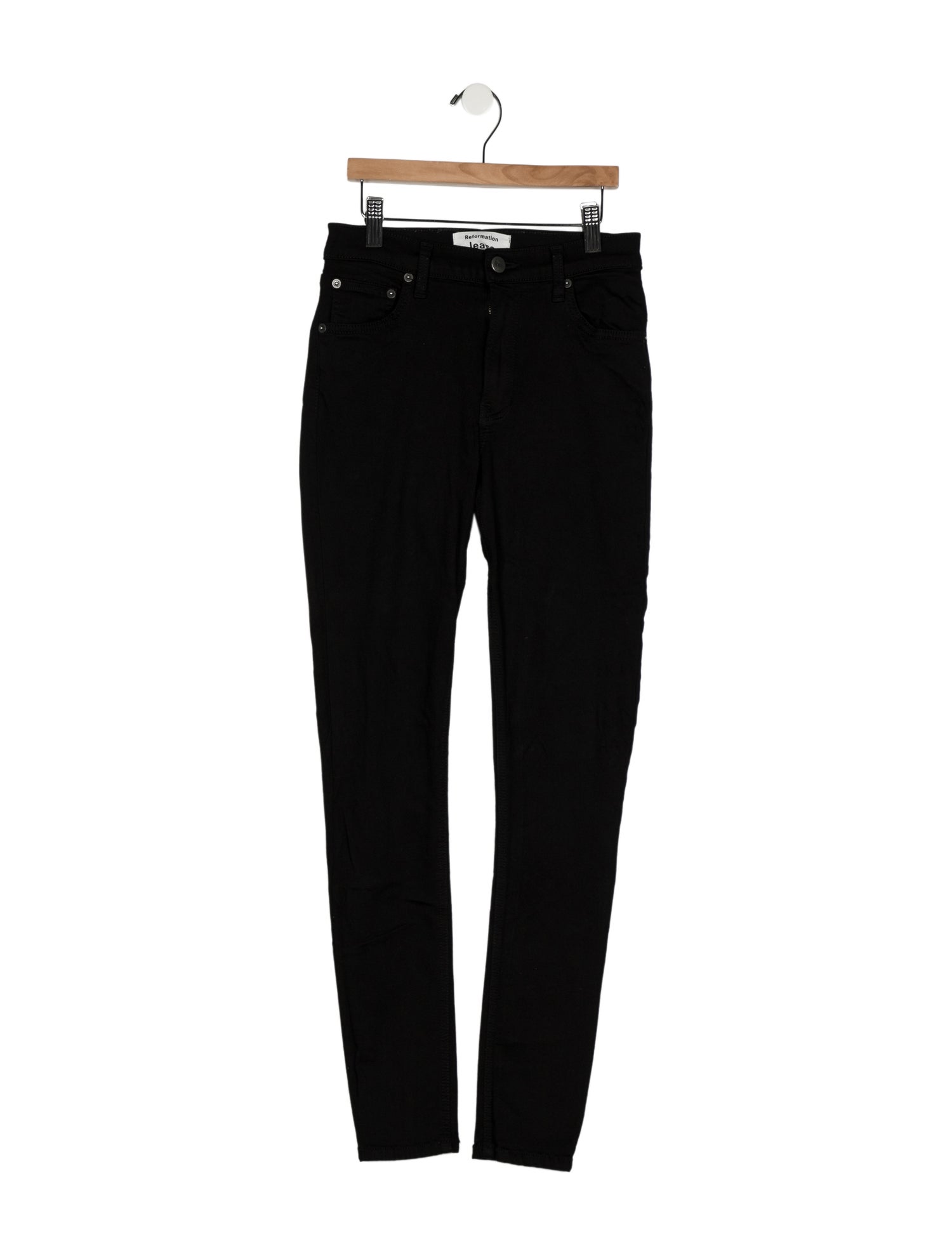 Reformation Mid-Rise Skinny Leg Jeans