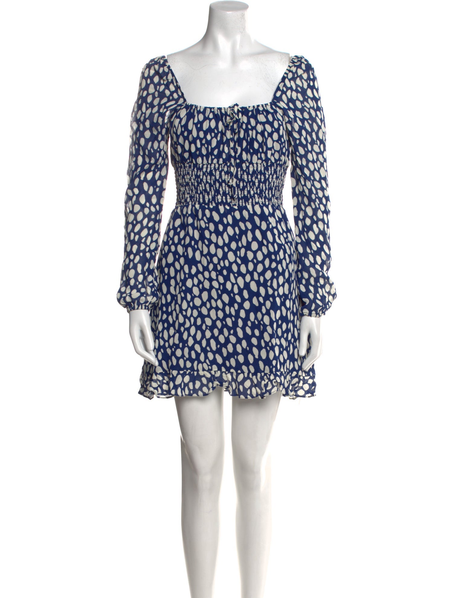 Reformation Printed Mini Dress