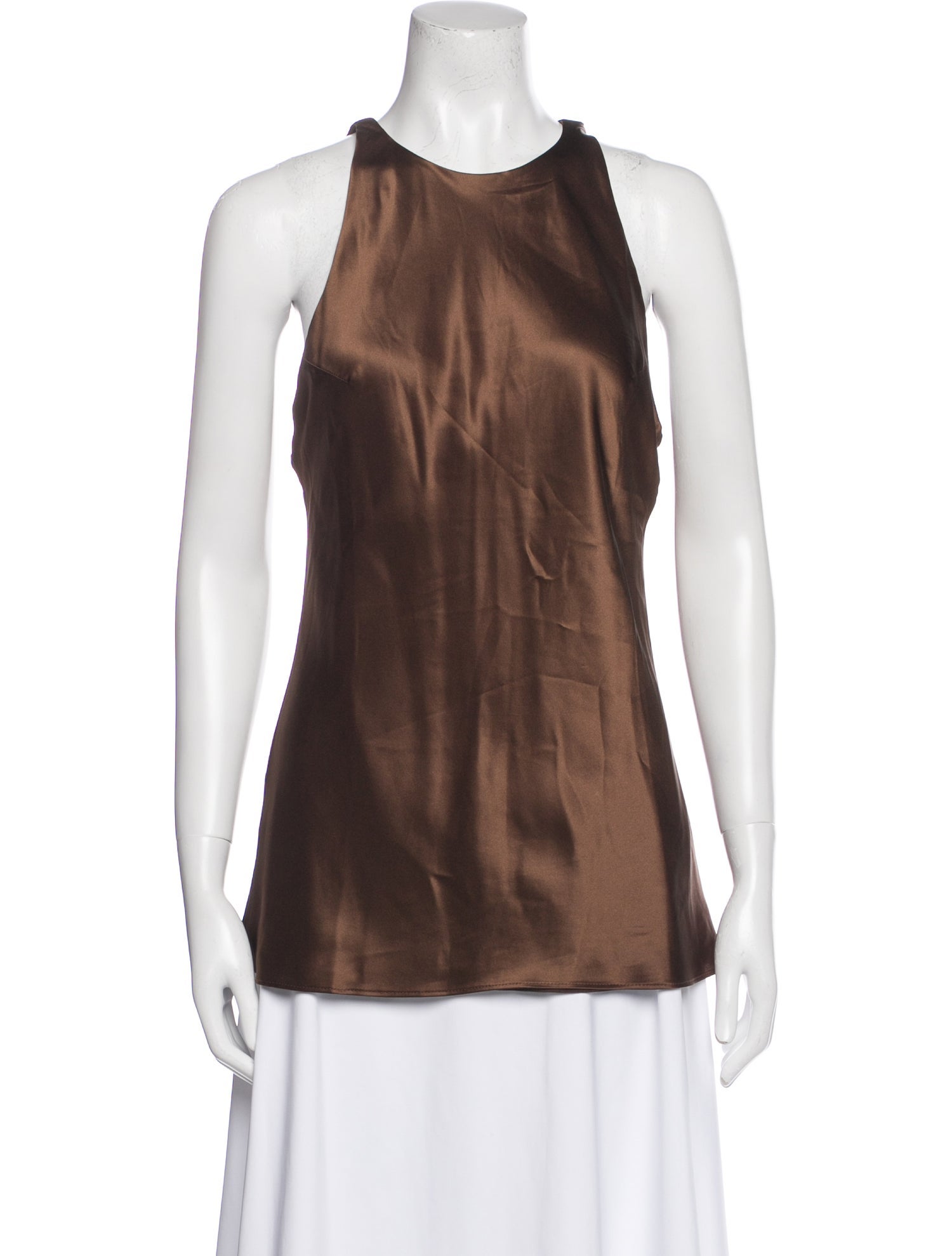 Reformation Silk Scoop Neck Top w/ Tags