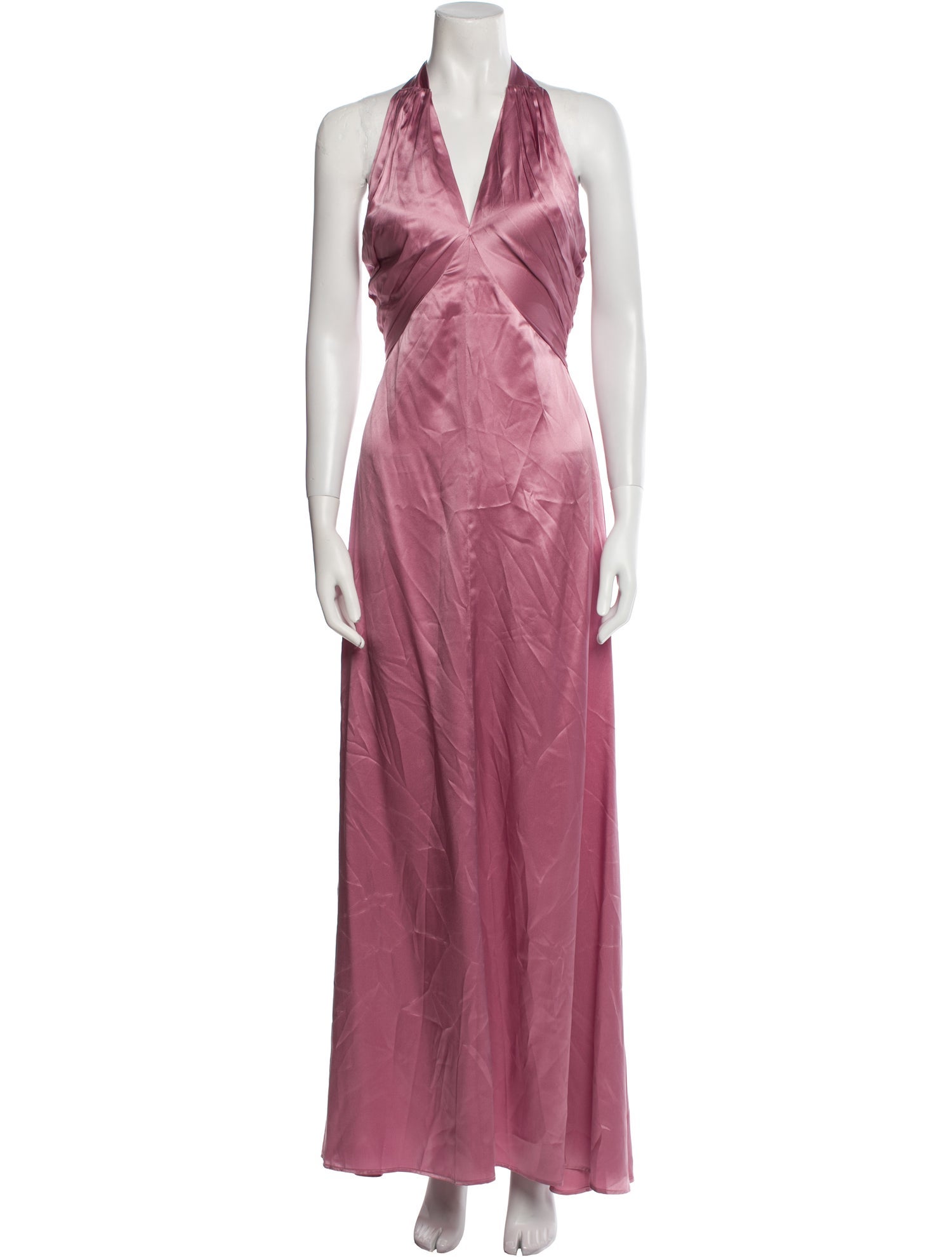 Reformation Silk Long Dress