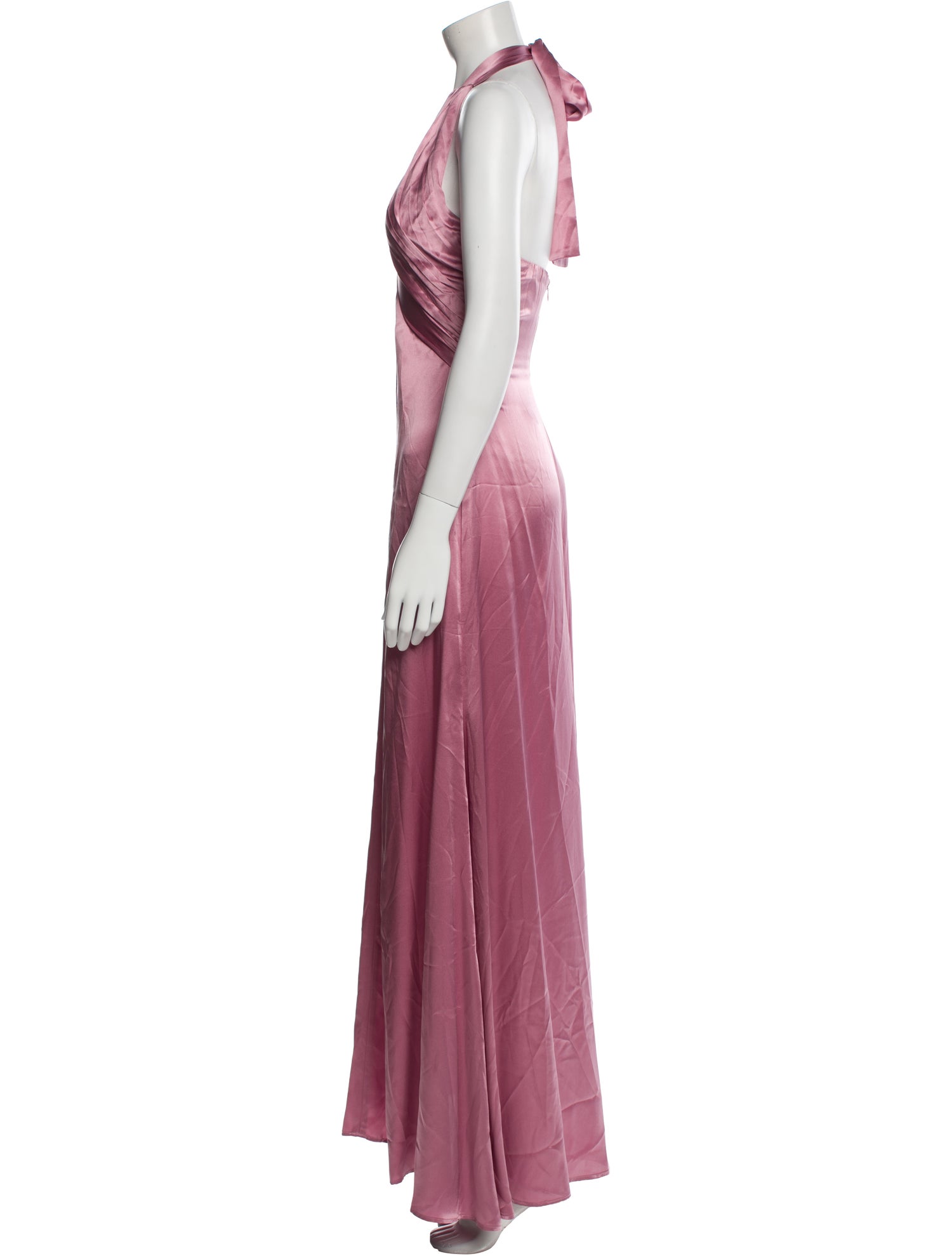 Reformation Silk Long Dress