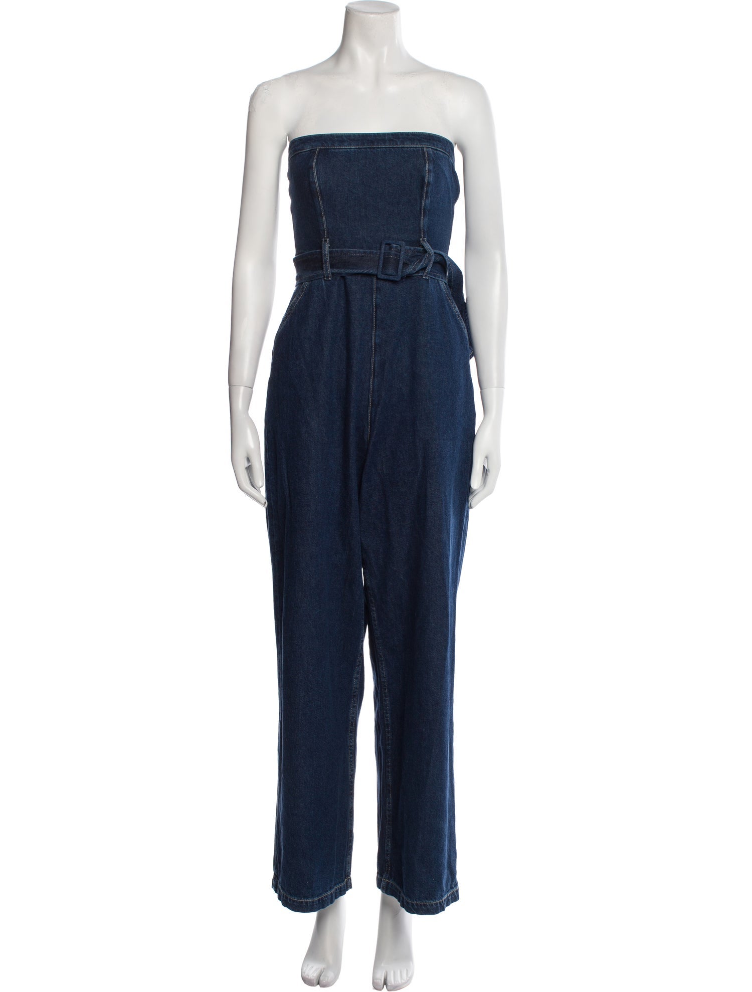 Reformation Strapless Jumpsuit