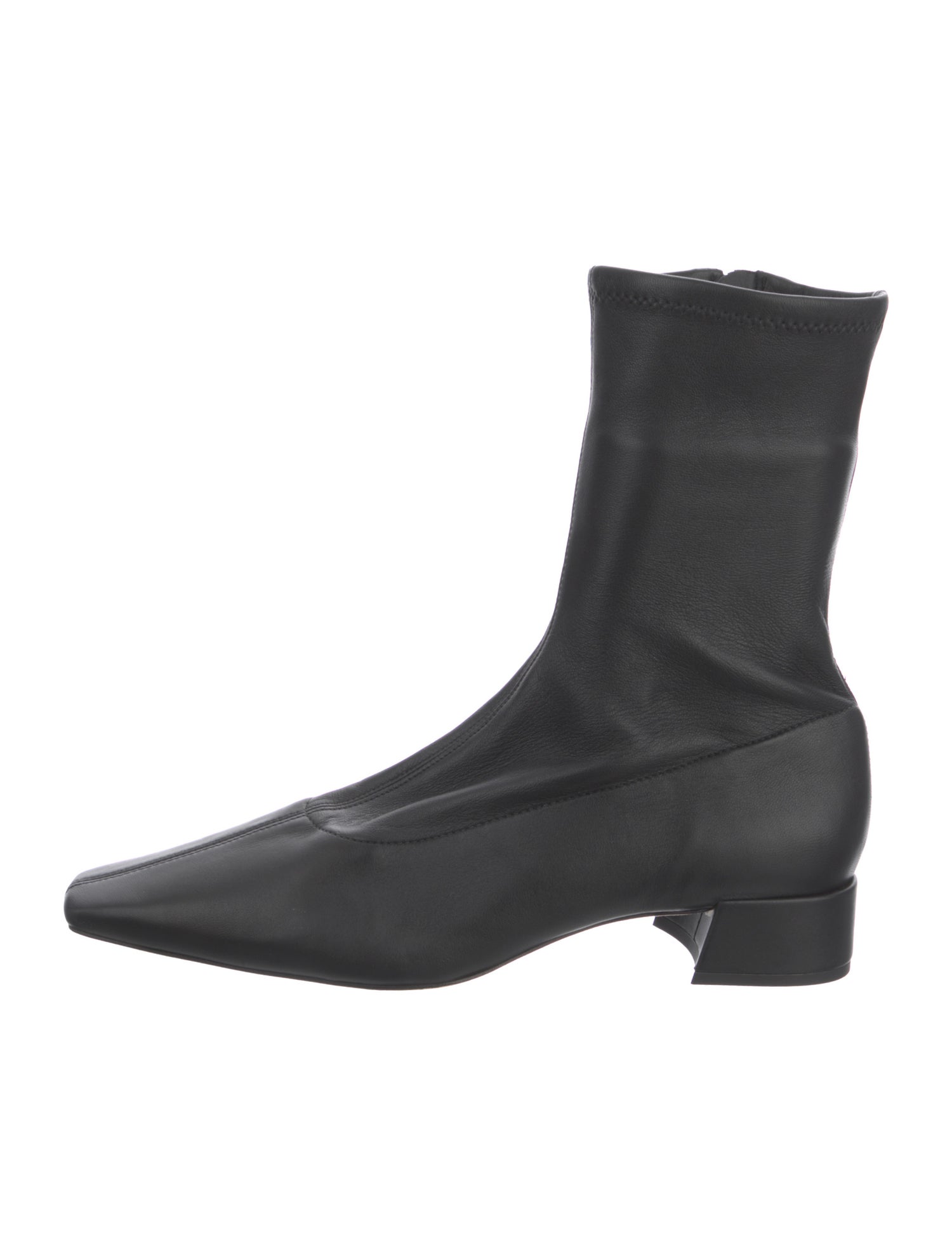 Reformation Leather Sock Boots