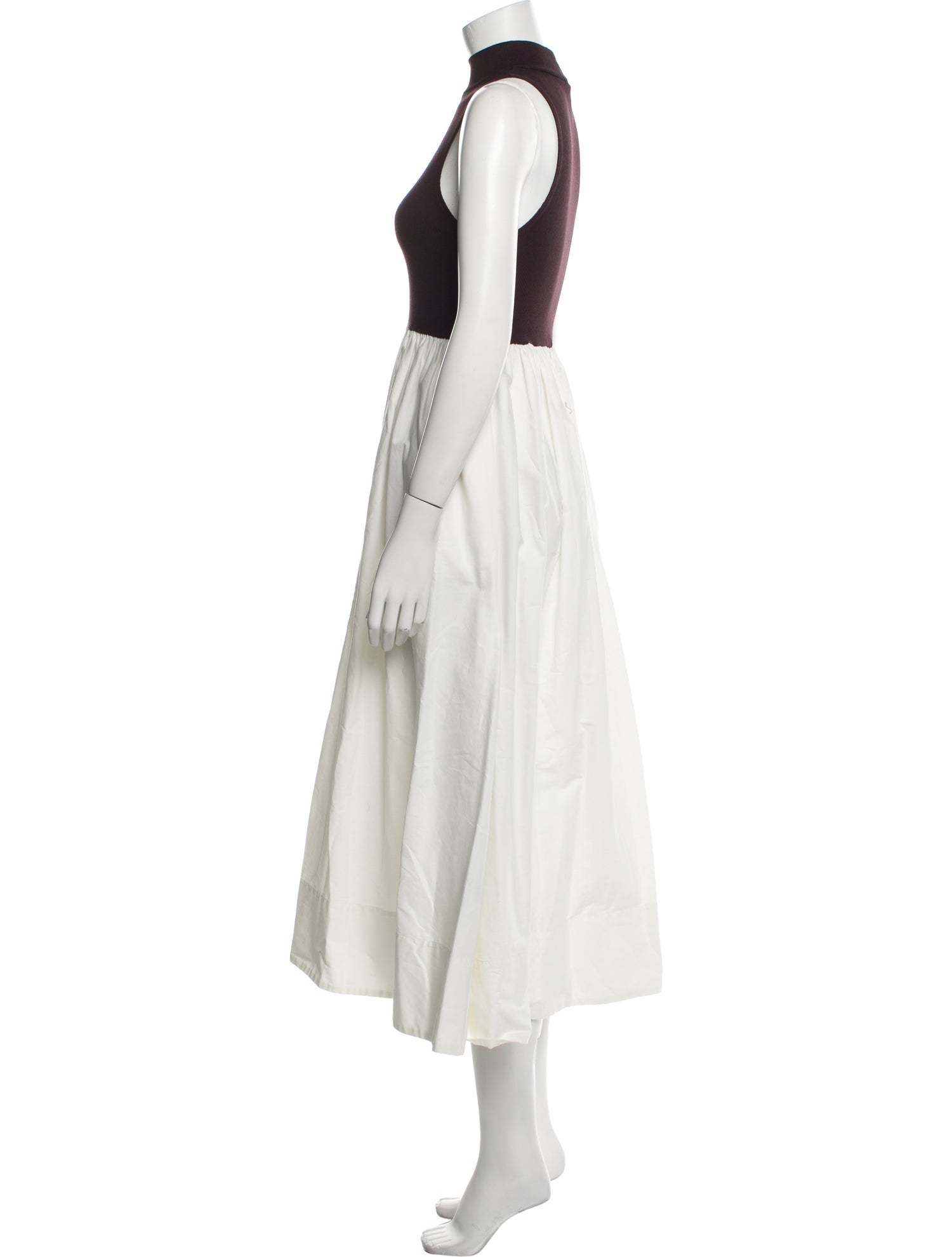 Reformation Turtleneck Long Dress