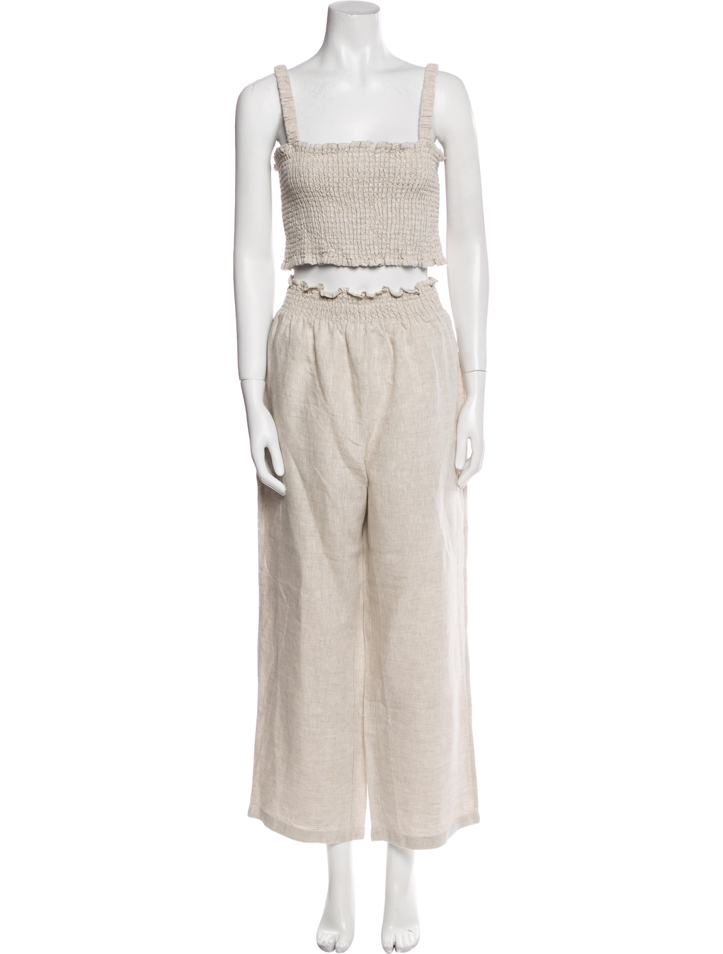 Reformation Linen Pant Set