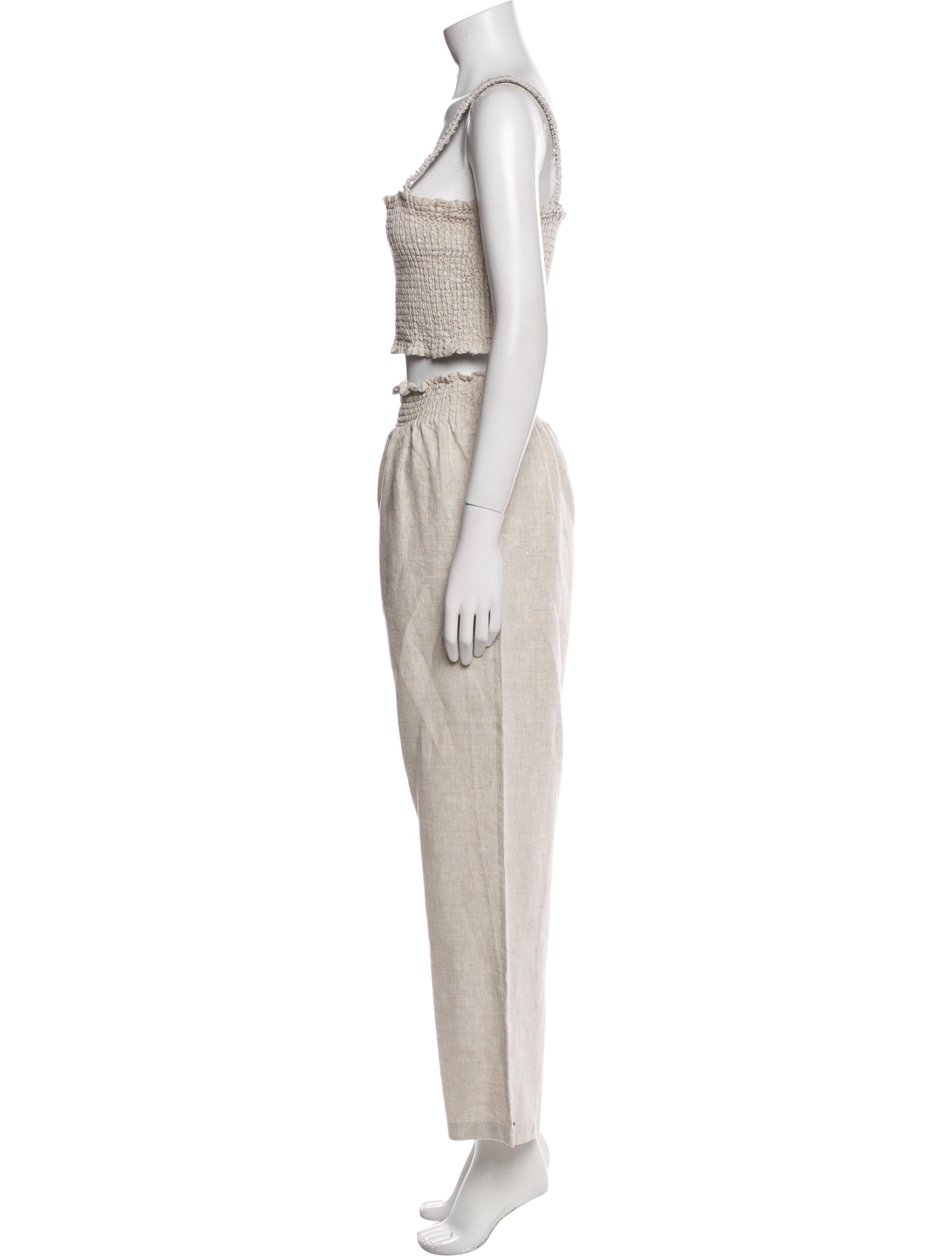 Reformation Linen Pant Set