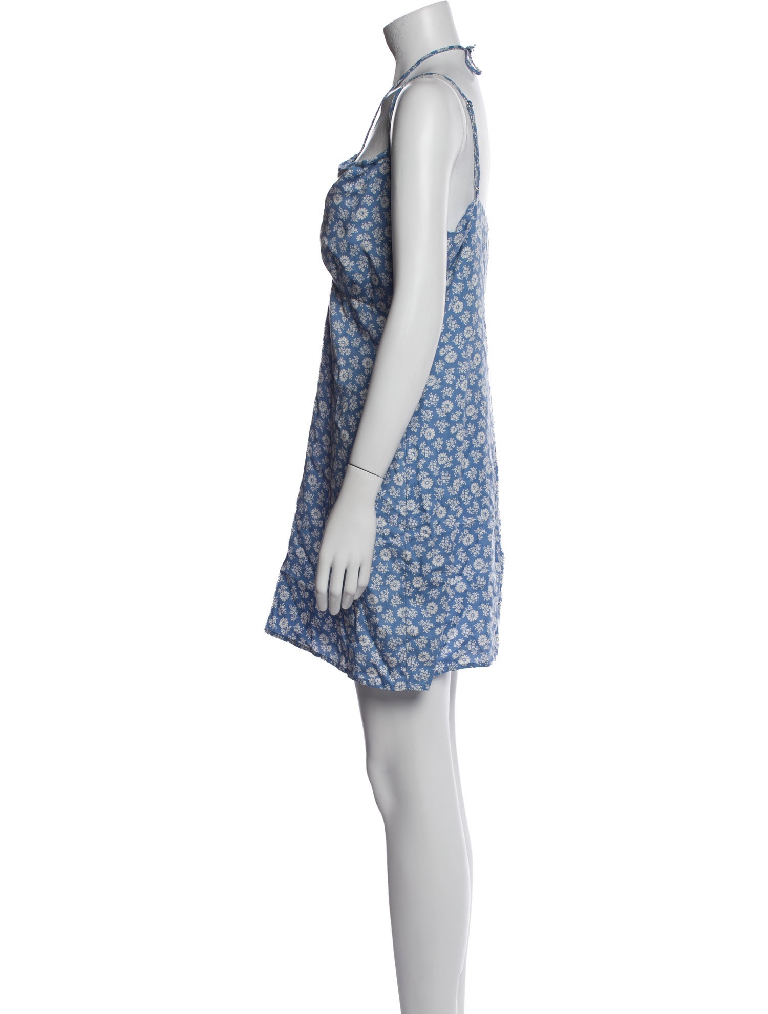 Reformation Floral Print Mini Dress