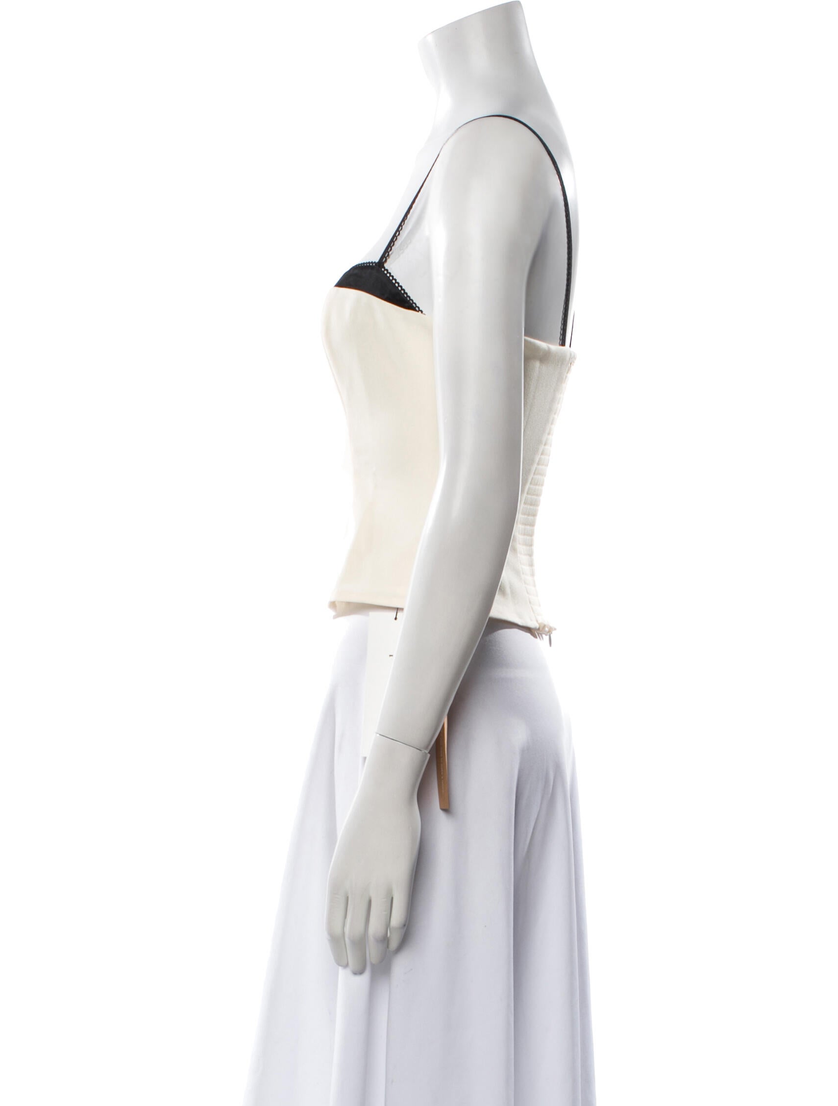 Reformation Square Neckline Sleeveless Crop Top w/ Tags