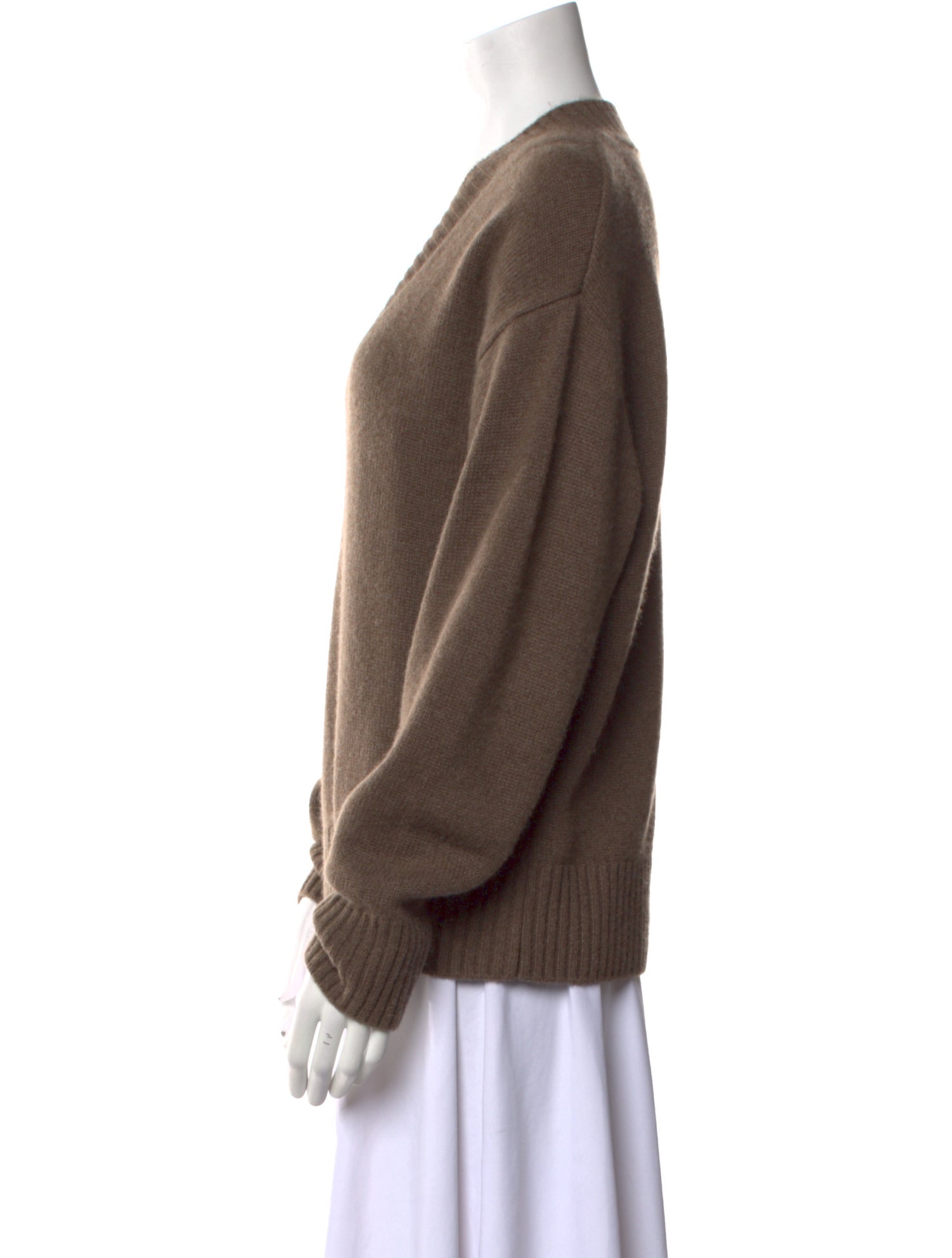 Reformation Cashmere V-Neck Sweater