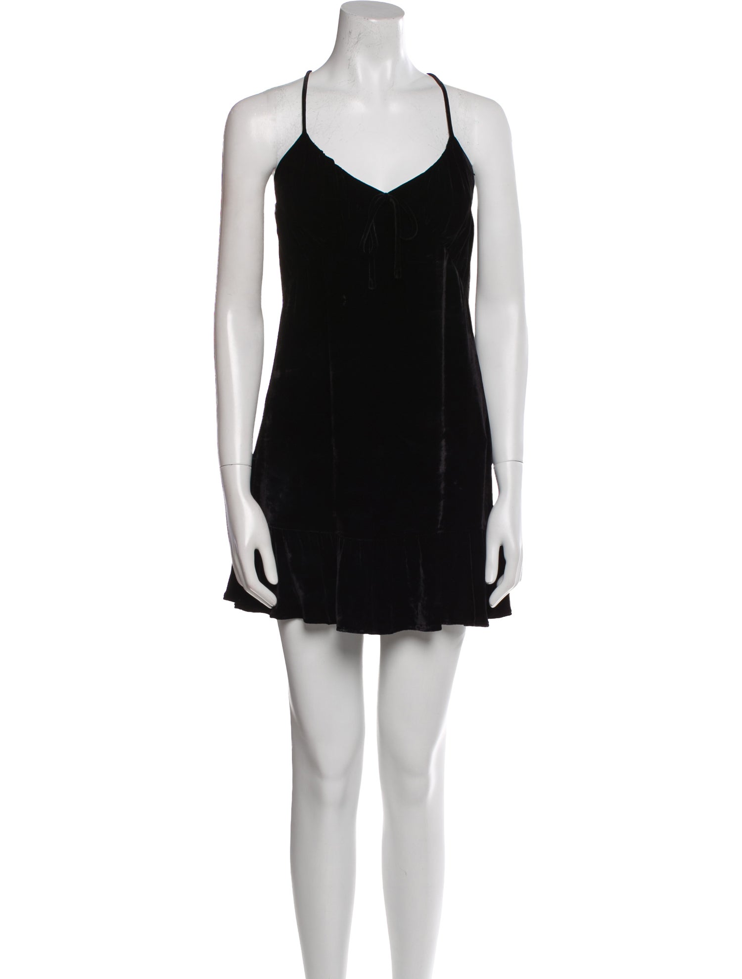 Reformation V-Neck Mini Dress