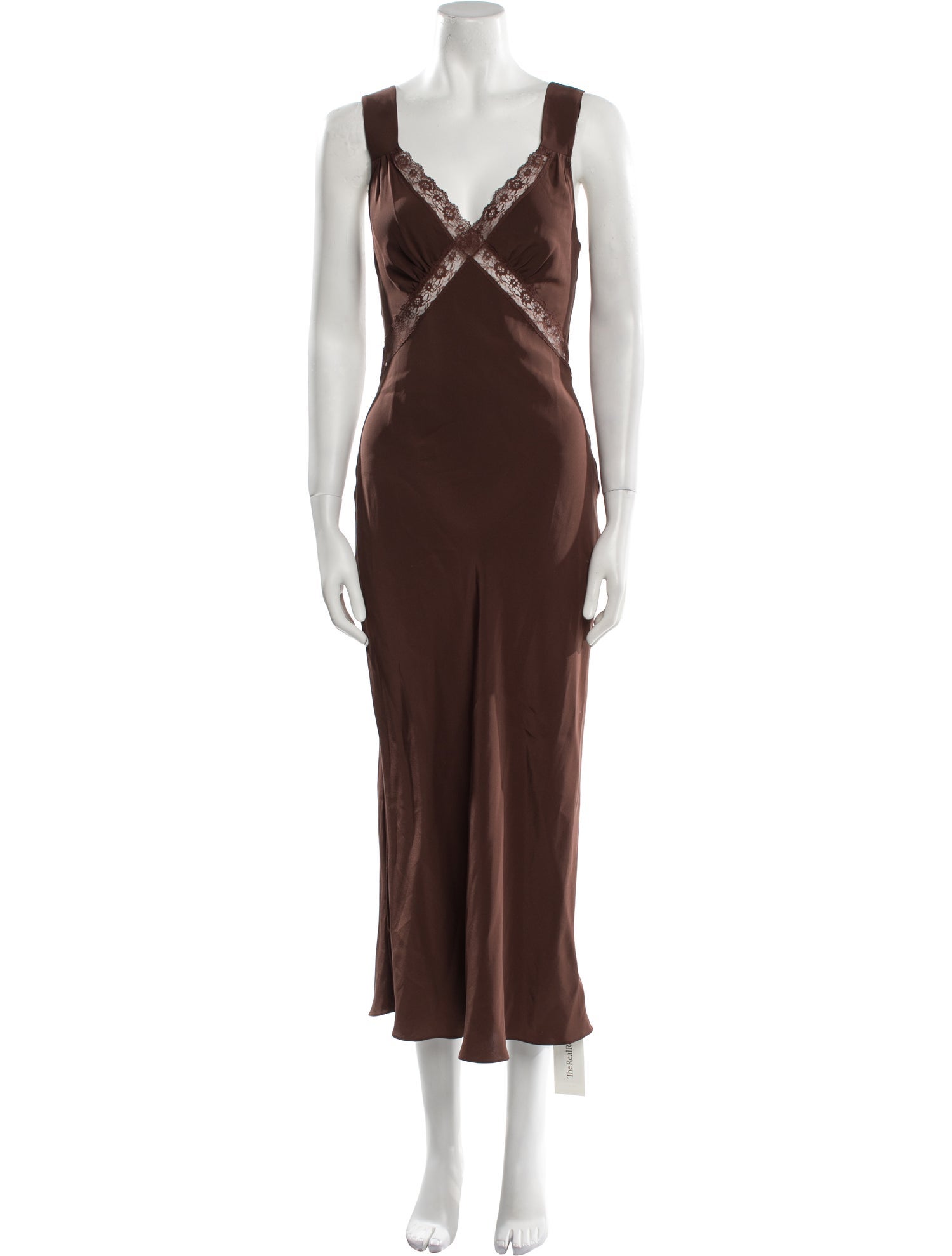 Reformation Silk Long Dress