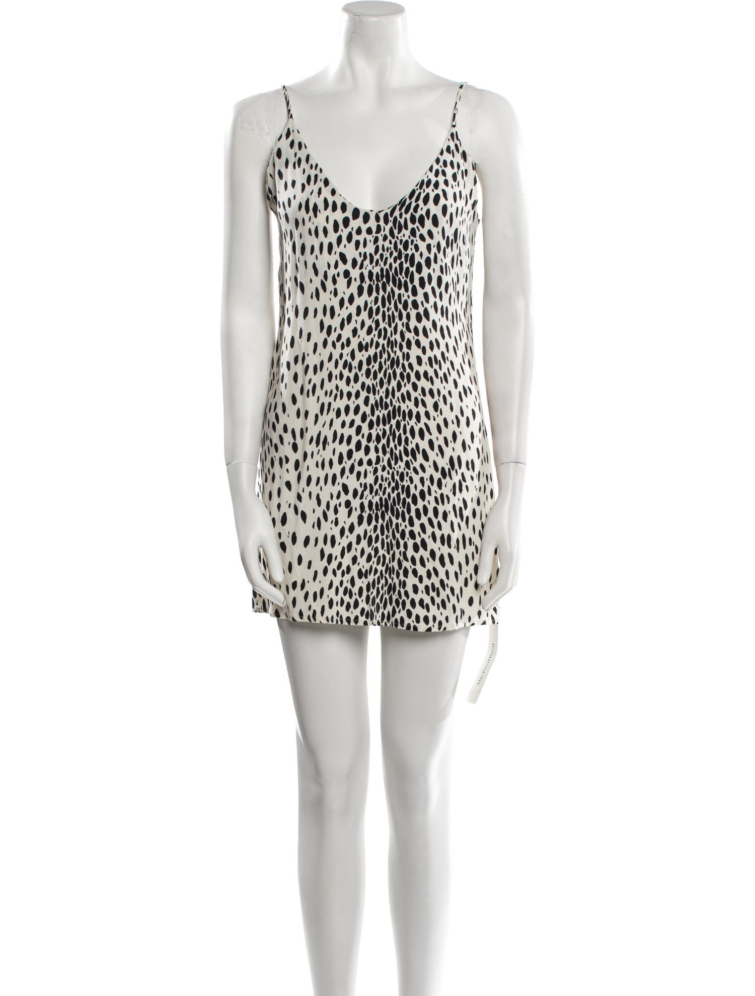 Reformation Animal Print Mini Dress