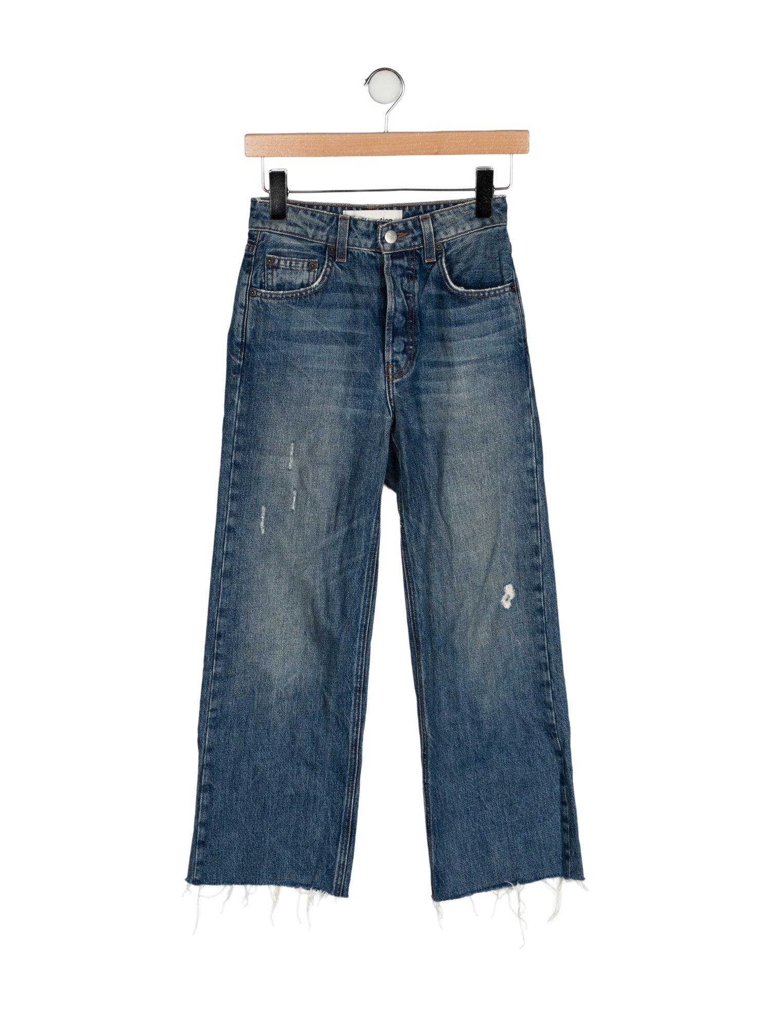 Reformation Mid-Rise Wide Leg Jeans