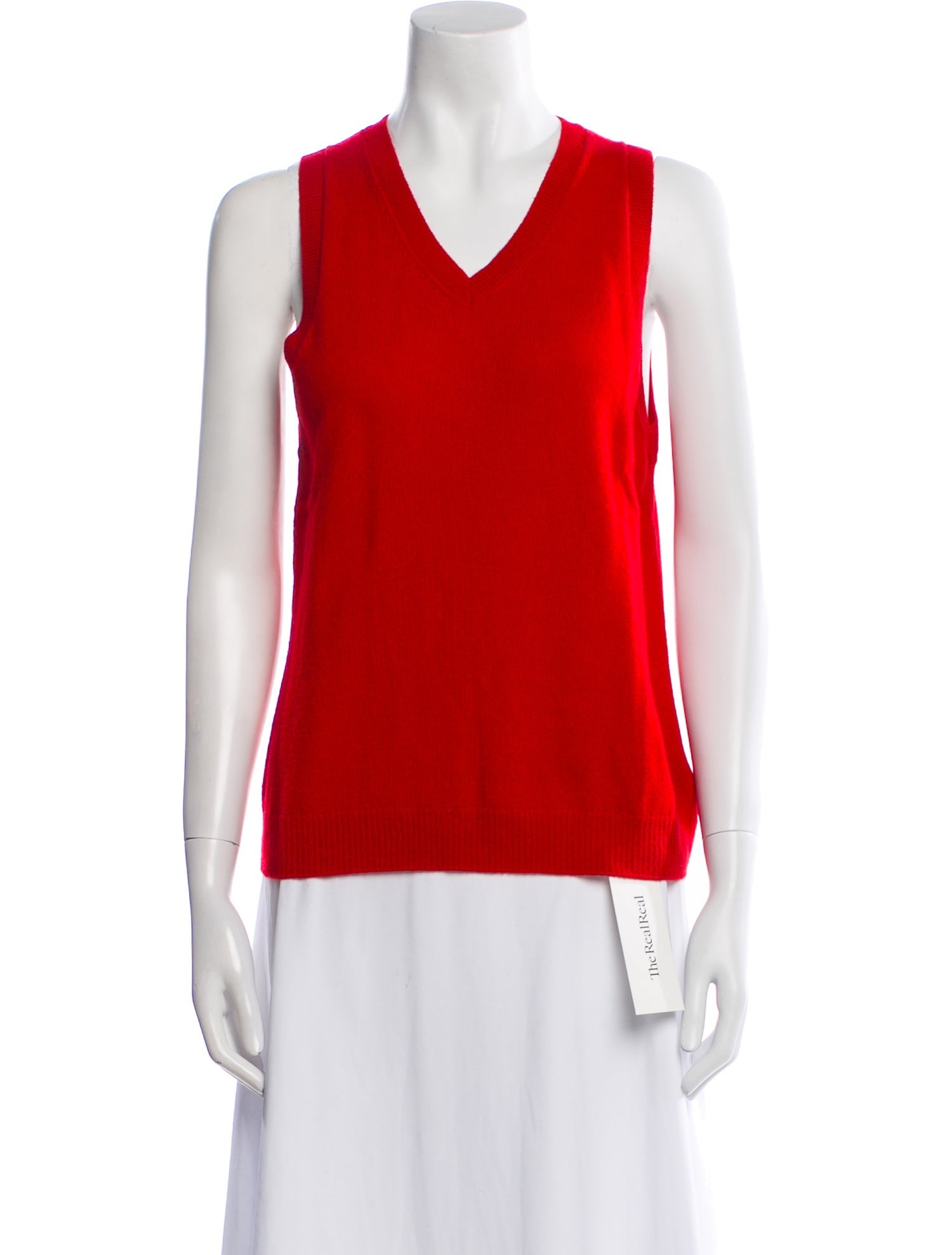 Reformation Cashmere V-Neck Sweater