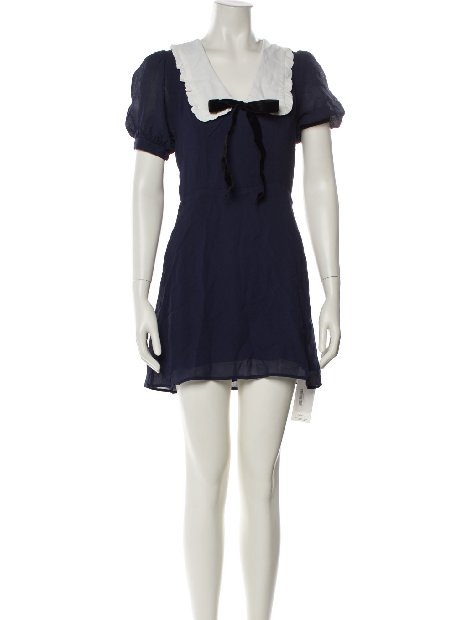 Reformation Square Neckline Mini Dress