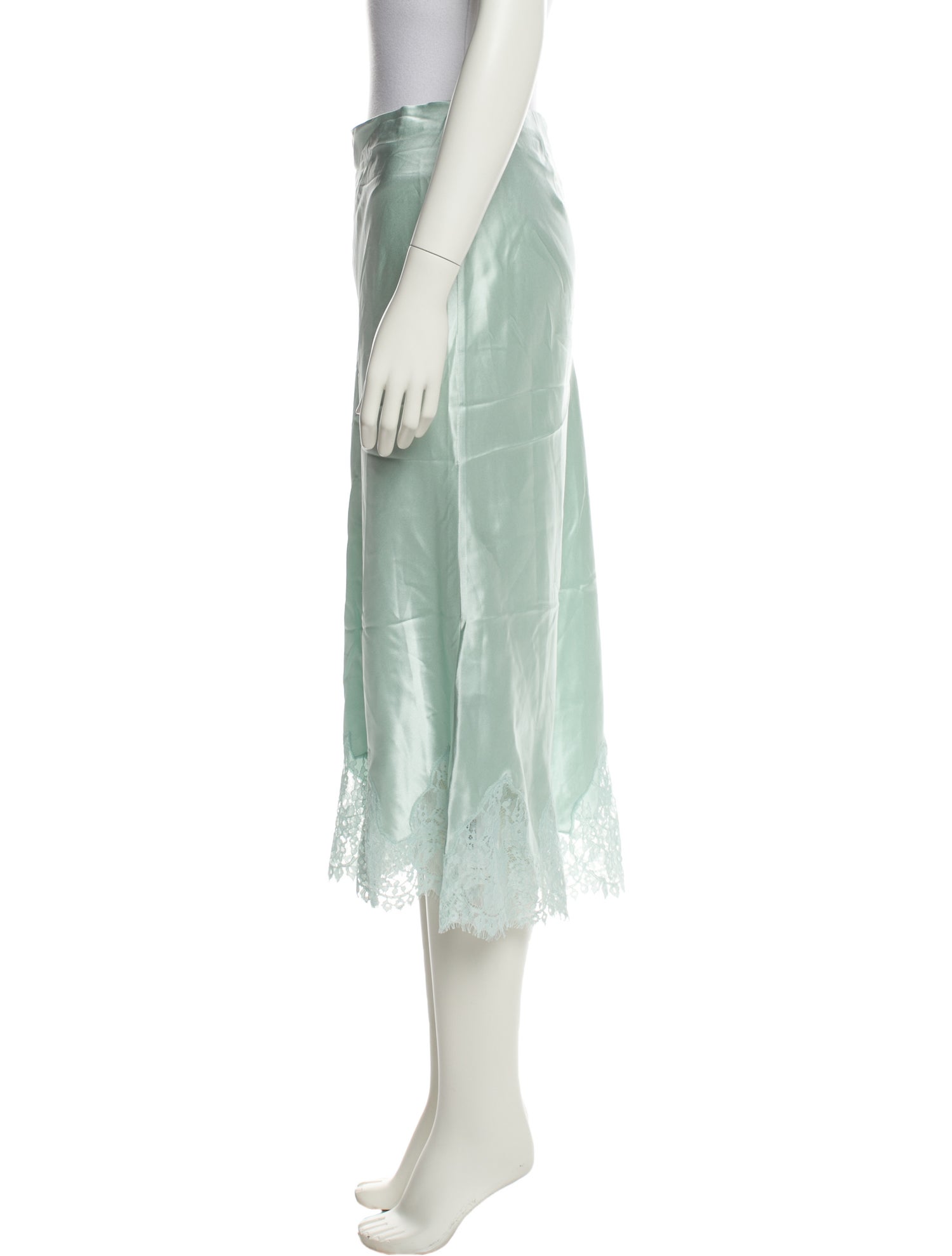 Reformation Silk Midi Length Skirt w/ Tags