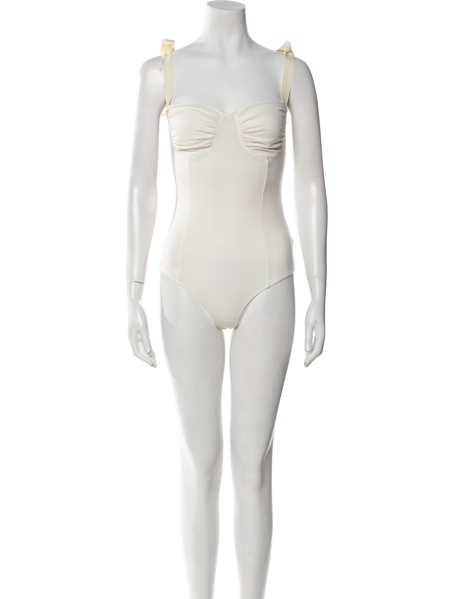 Reformation Square Neckline Sleeveless Bodysuit
