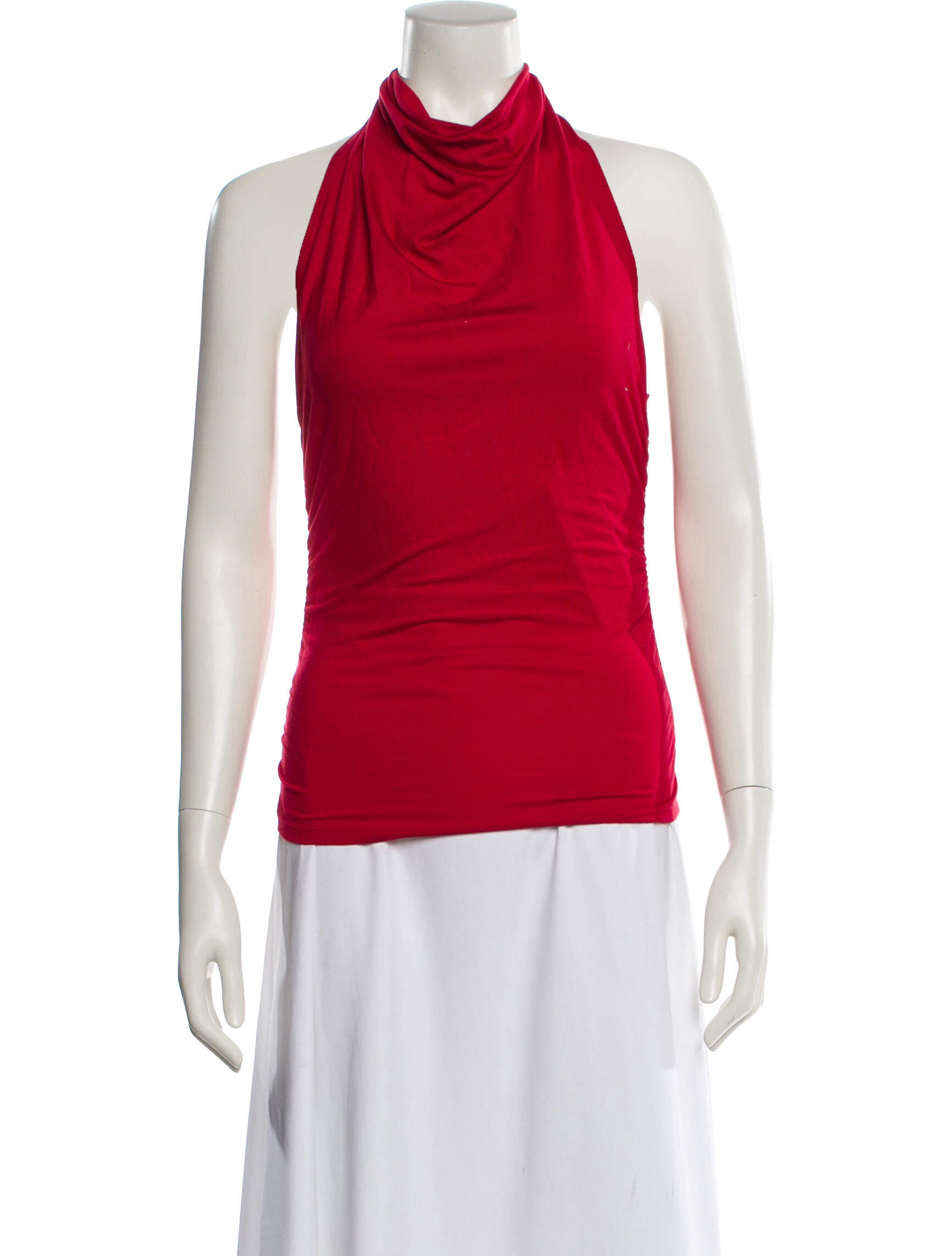 Reformation Cowl Neck Sleeveless Top