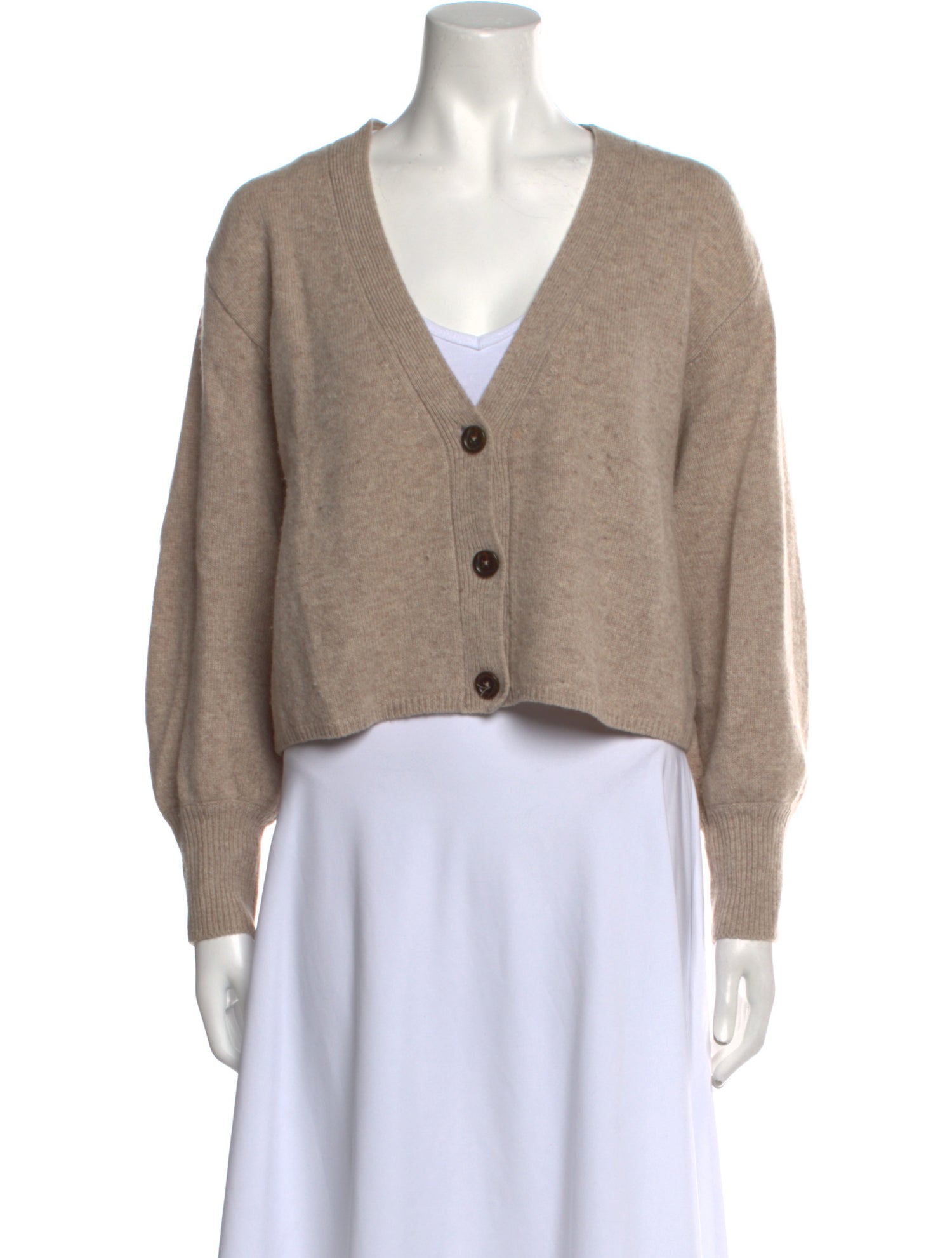 Reformation Cashmere V-Neck Sweater