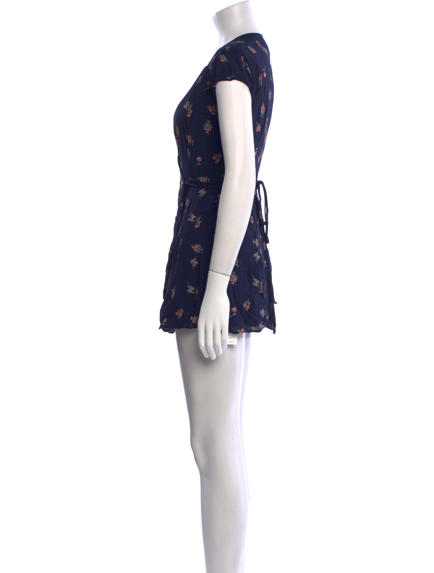 Reformation Floral Print Mini Dress