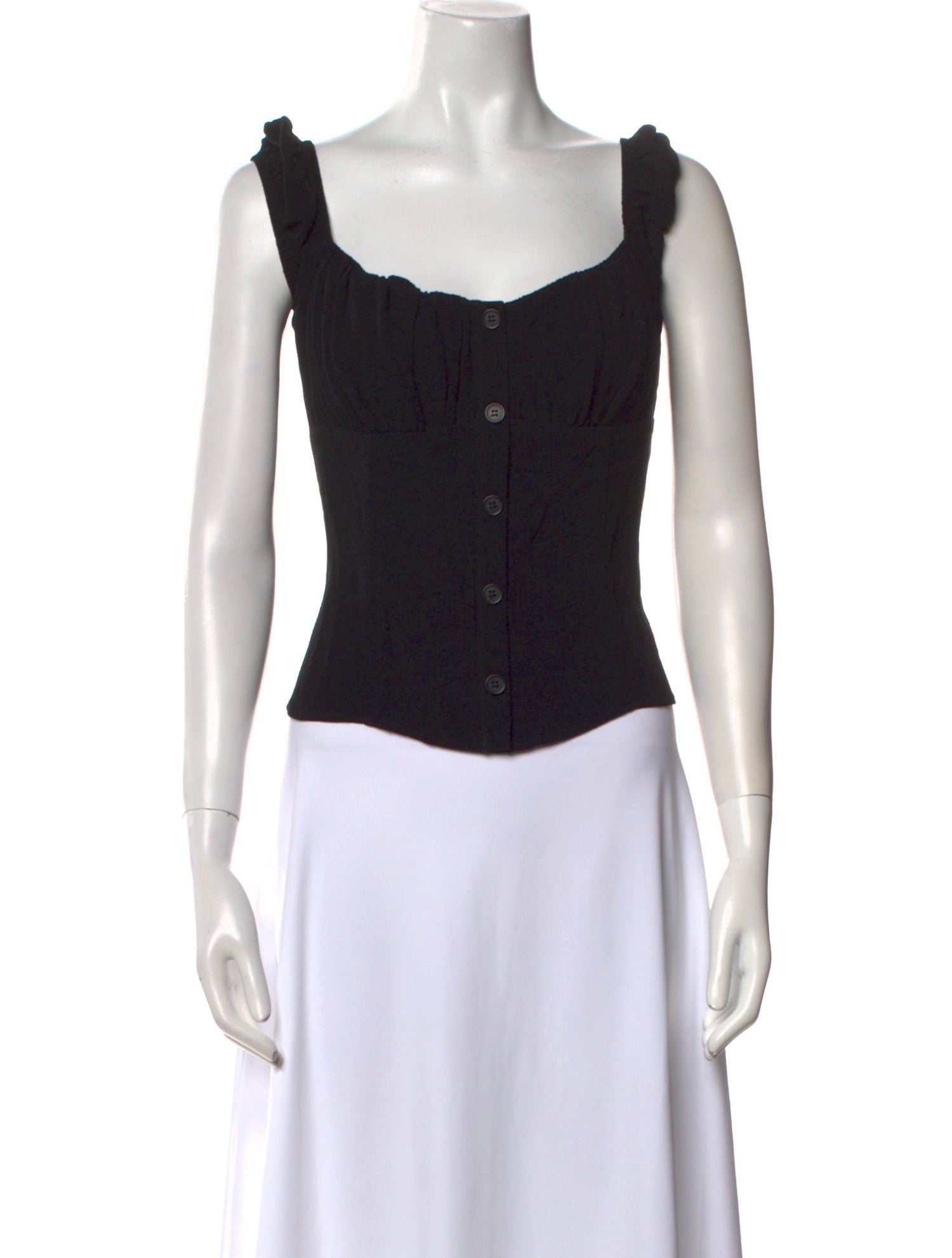 Reformation Scoop Neck Sleeveless Crop Top w/ Tags