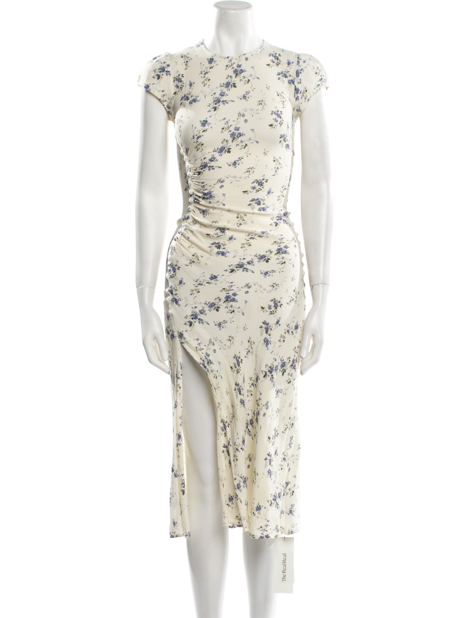 Reformation Floral Print Long Dress