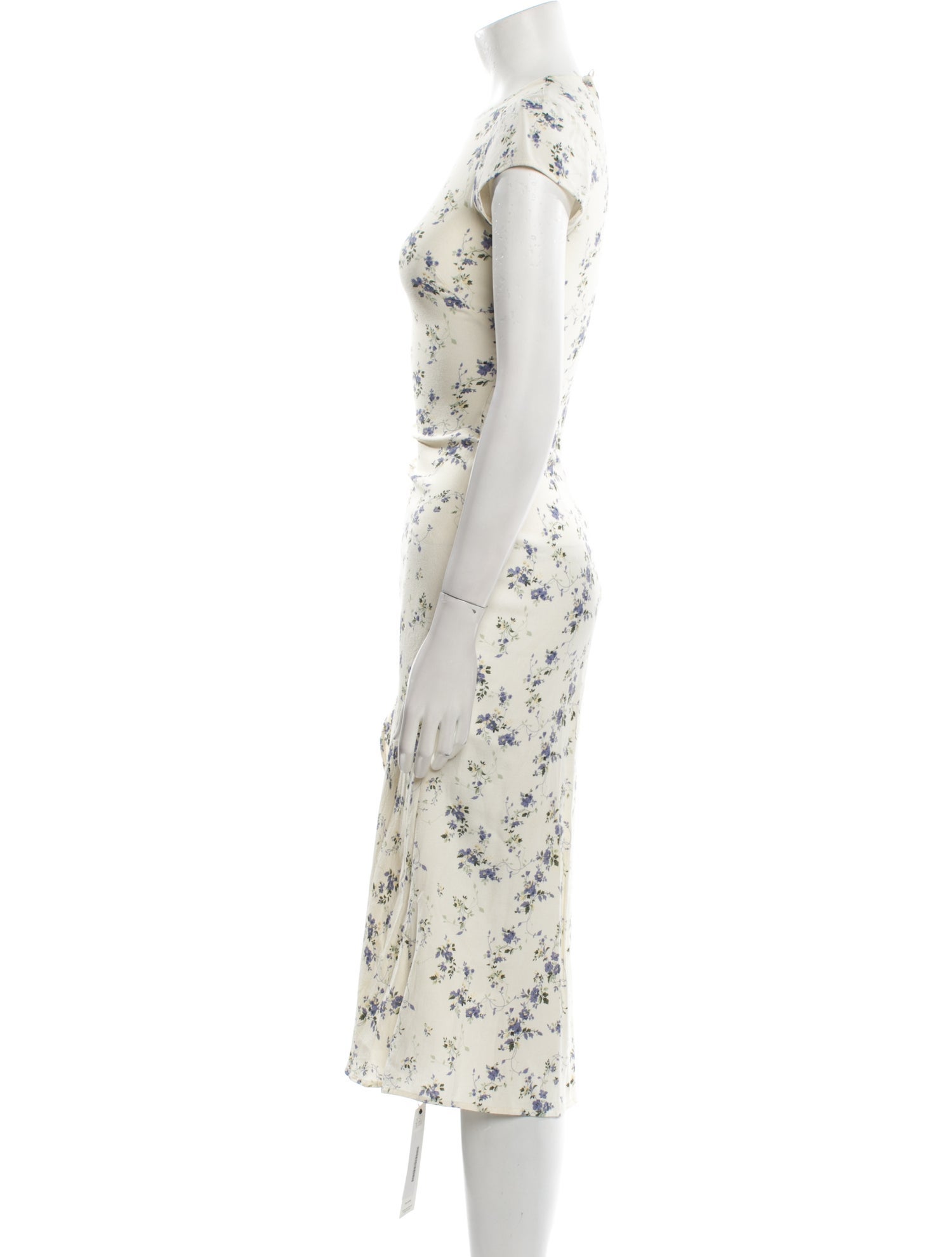 Reformation Floral Print Long Dress