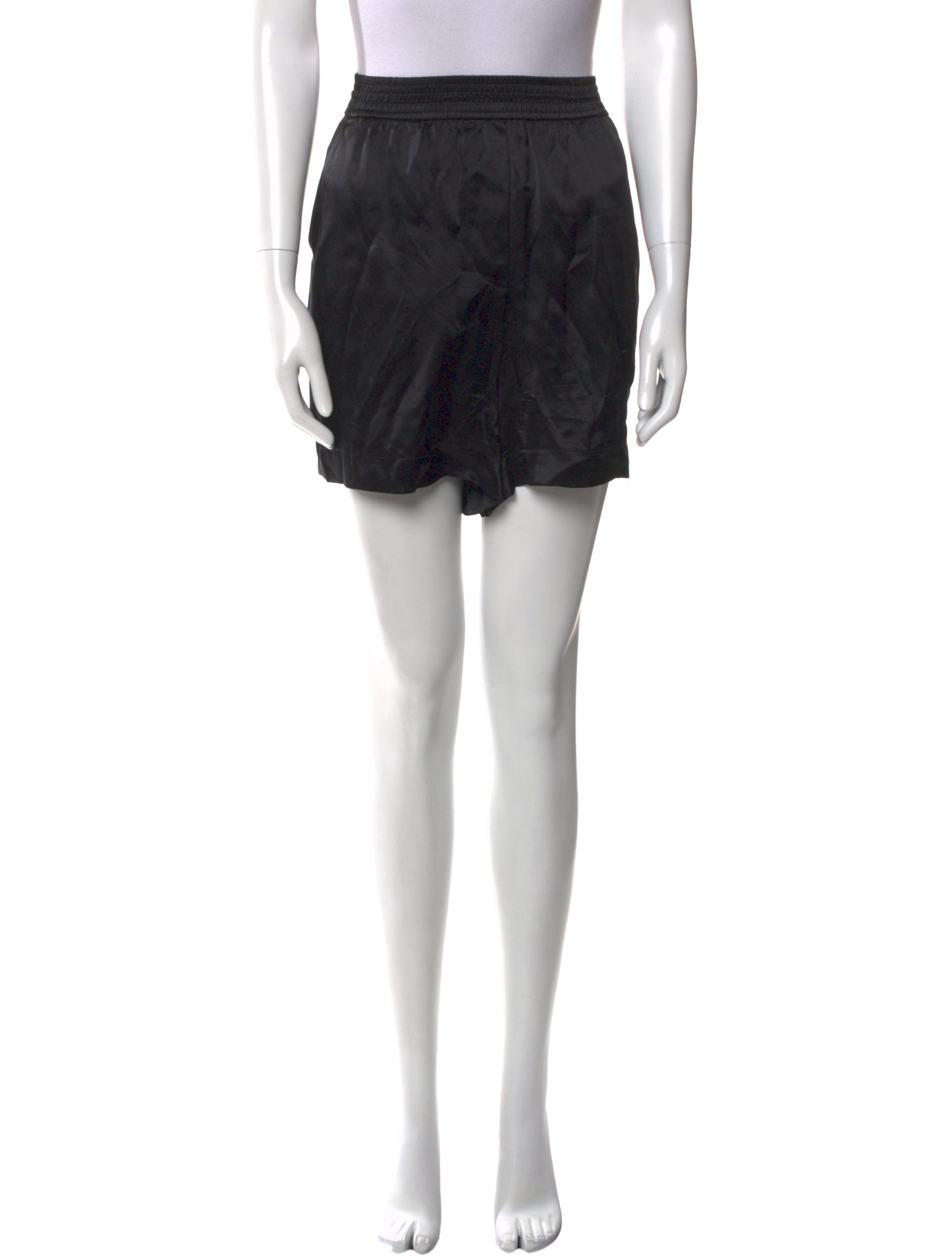 Reformation Silk Mini Shorts