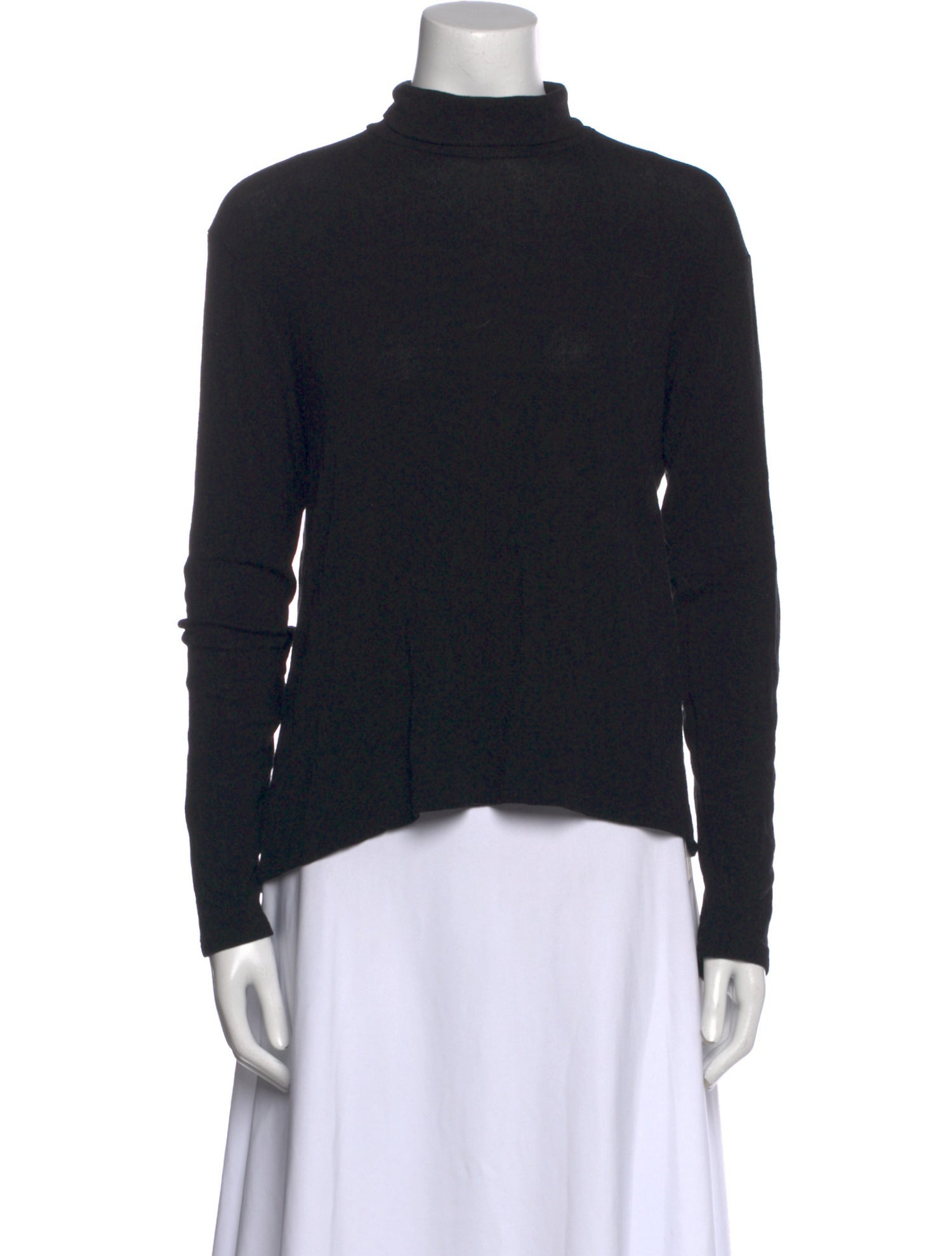 Reformation Mock Neck Long Sleeve Sweatshirt