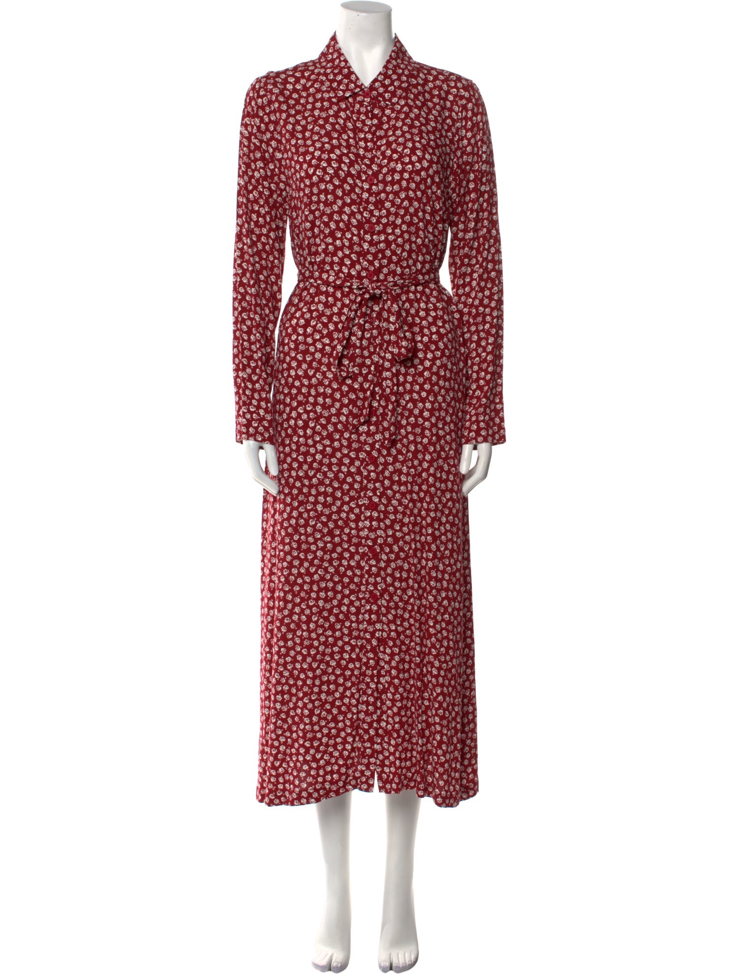 Reformation Printed Long Dress