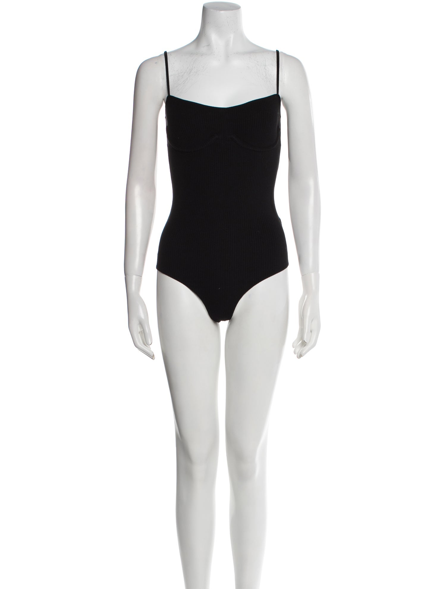 Reformation Square Neckline Sleeveless Bodysuit