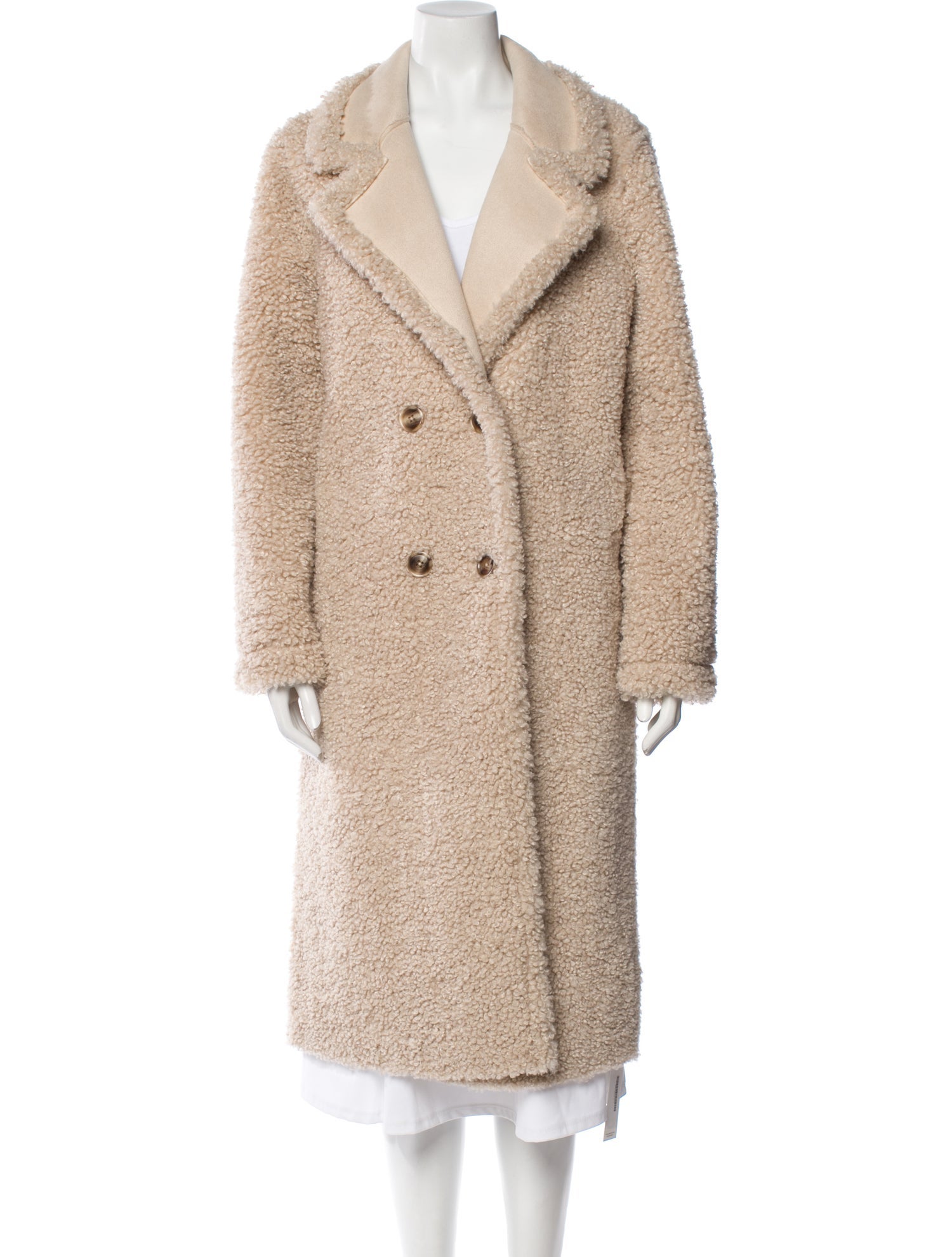 Reformation Faux Fur Coat