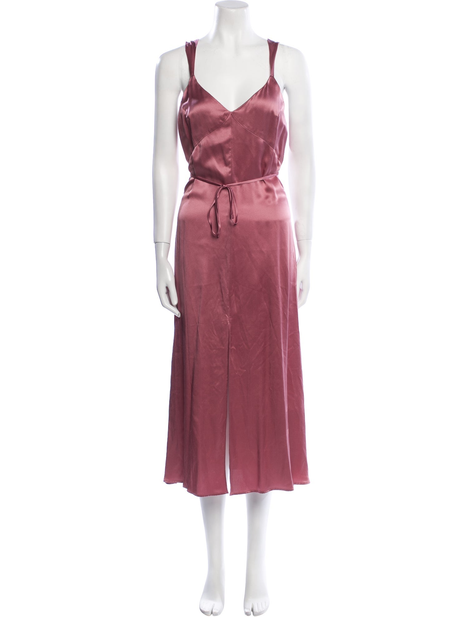 Reformation Silk Long Dress