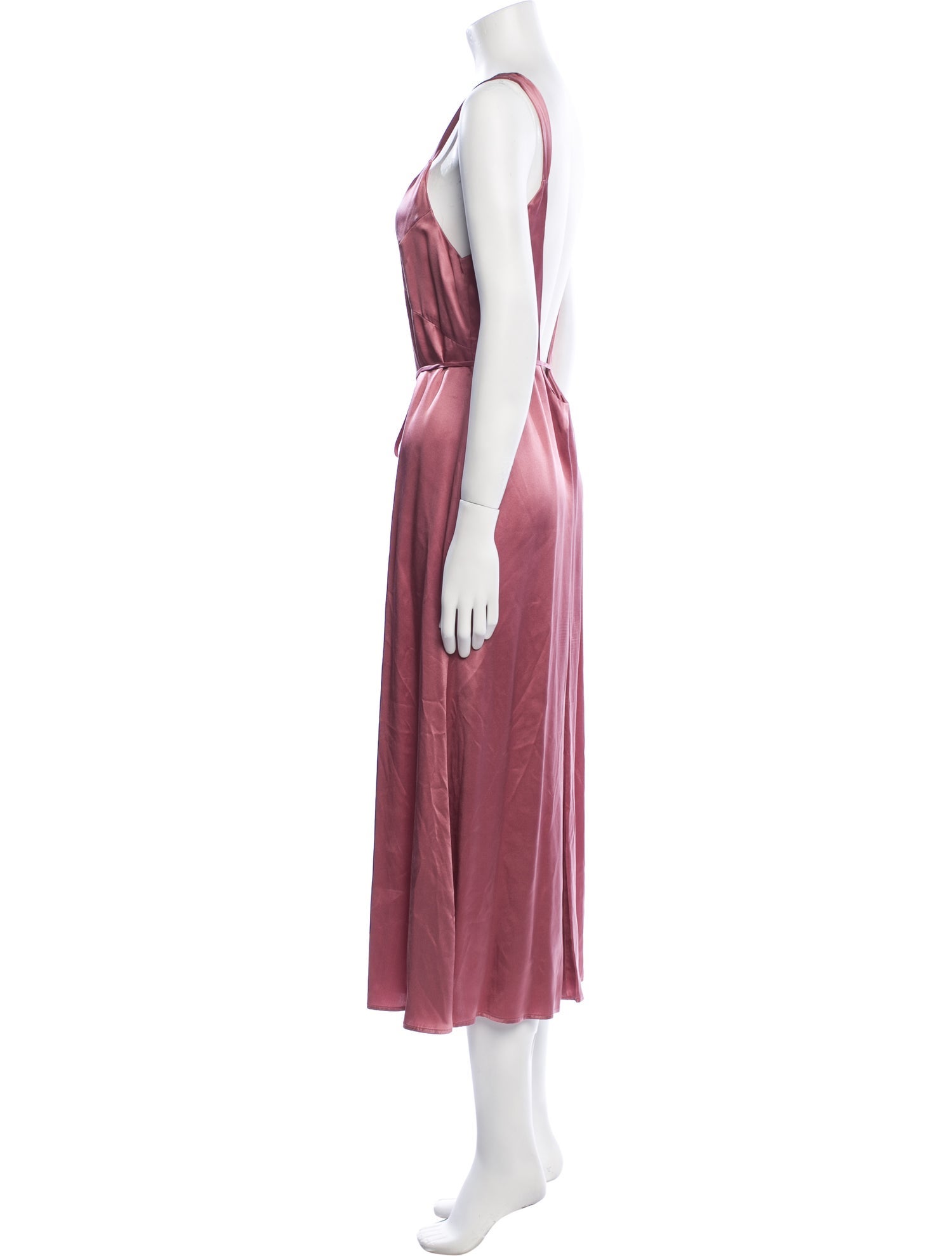 Reformation Silk Long Dress
