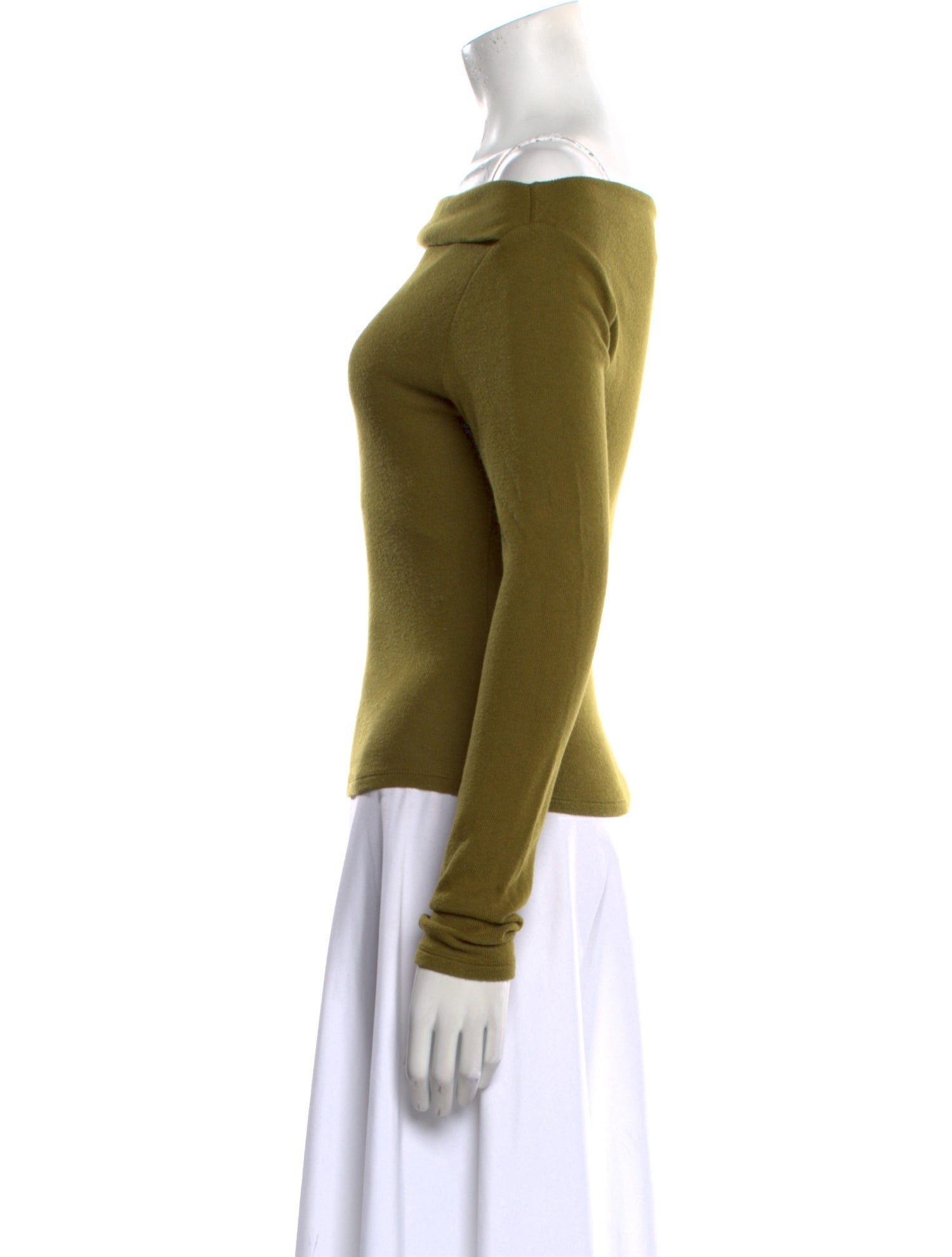 Reformation Off-The-Shoulder Long Sleeve Top