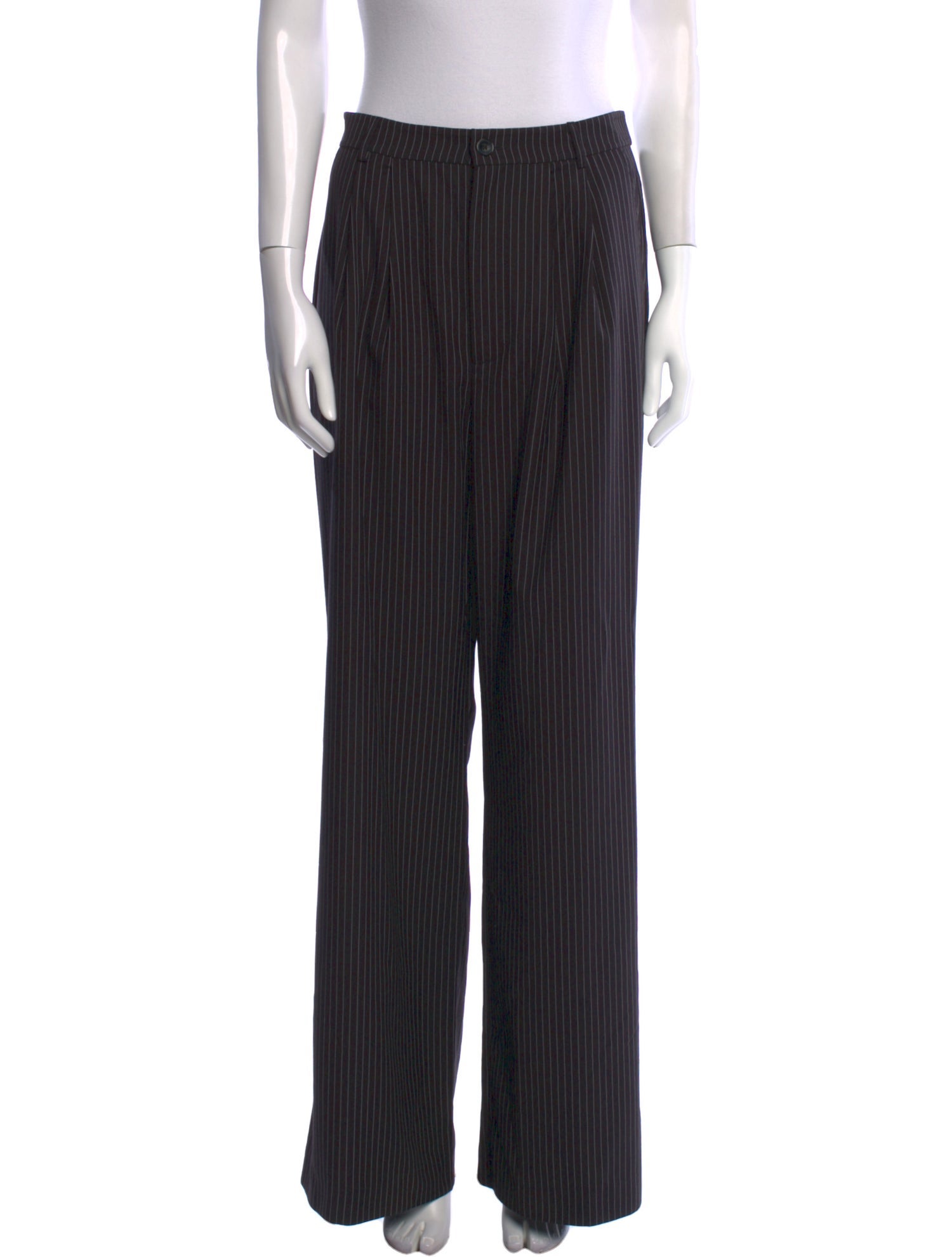 Reformation Striped Wide Leg Pants