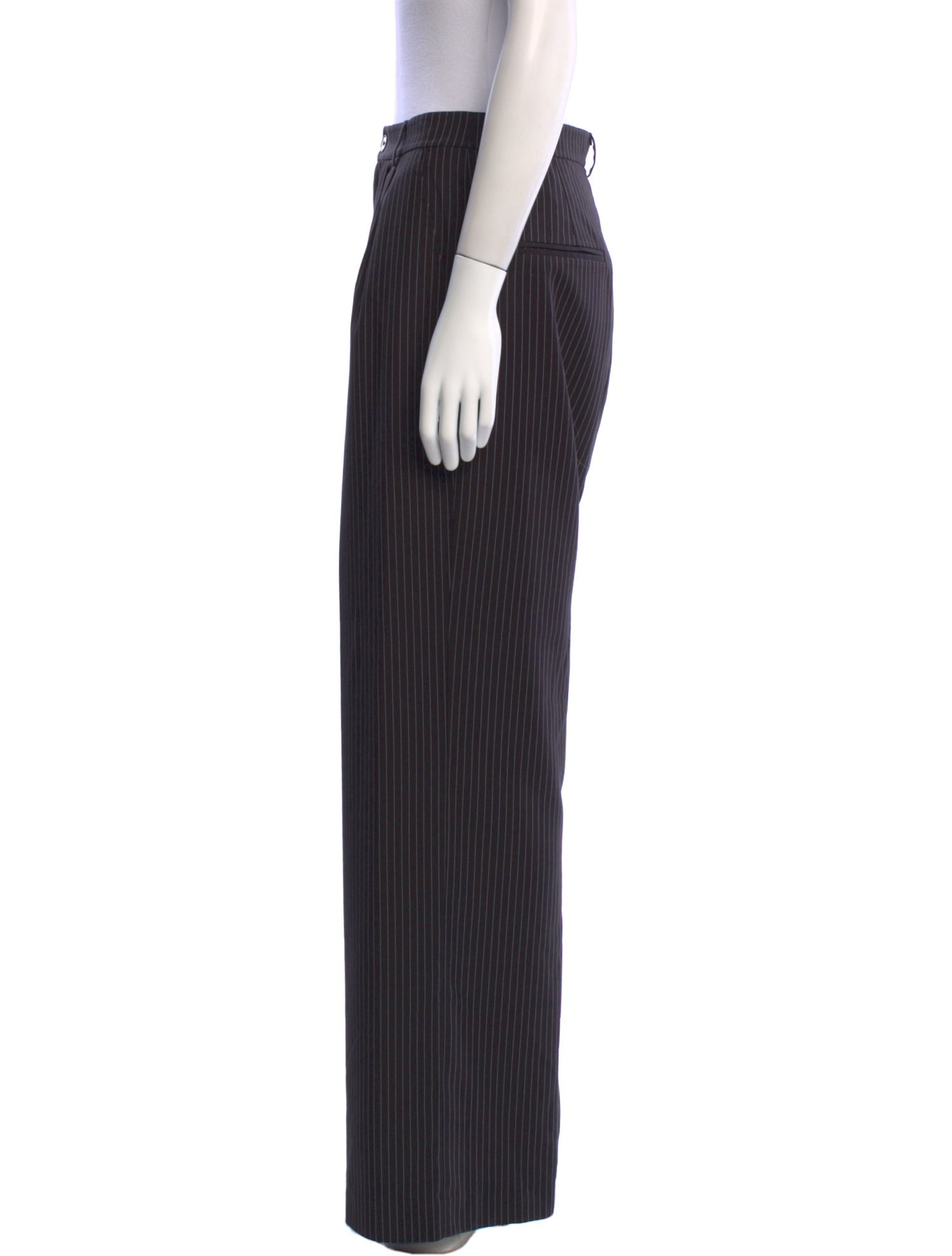 Reformation Striped Wide Leg Pants