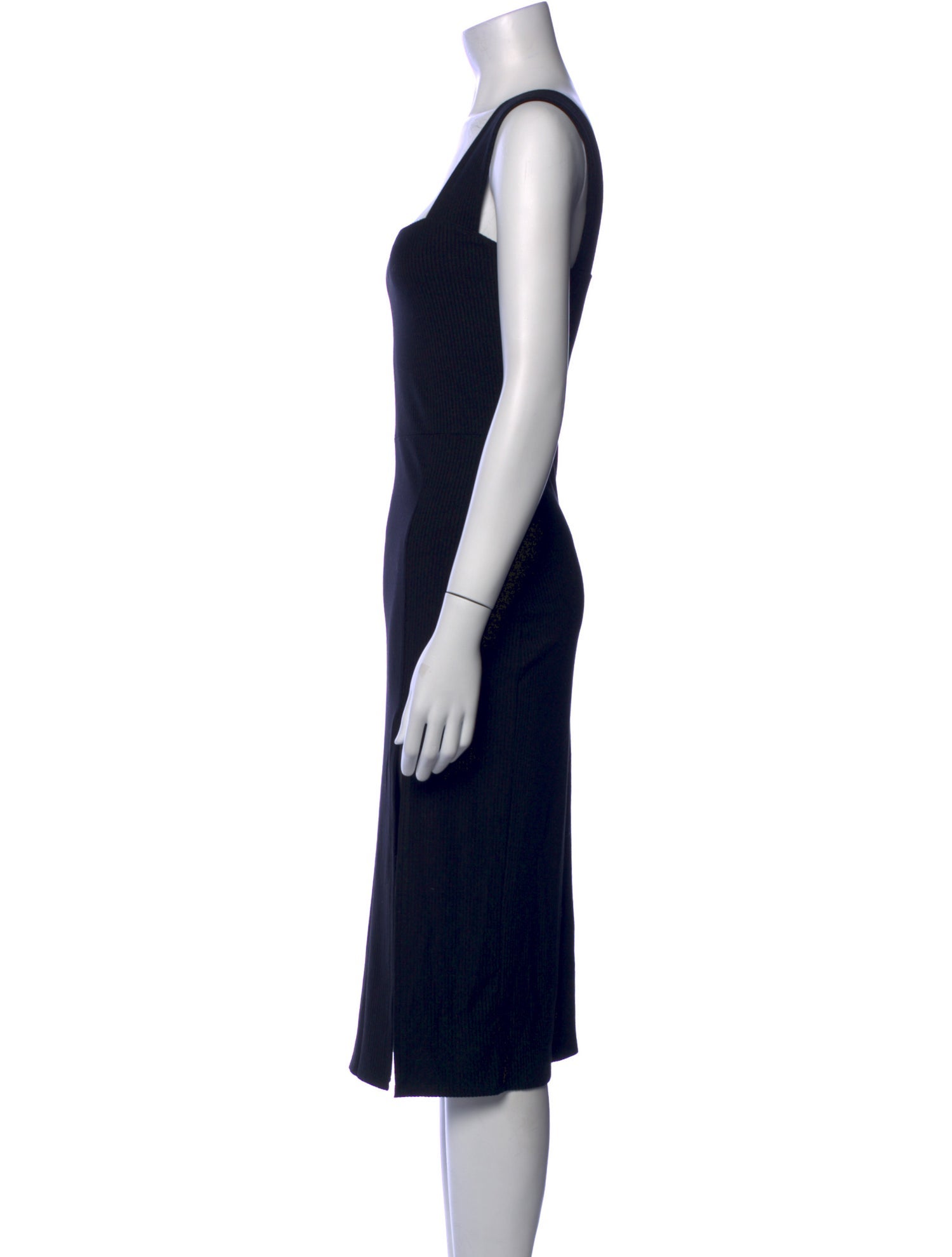 Reformation Square Neckline Midi Length Dress