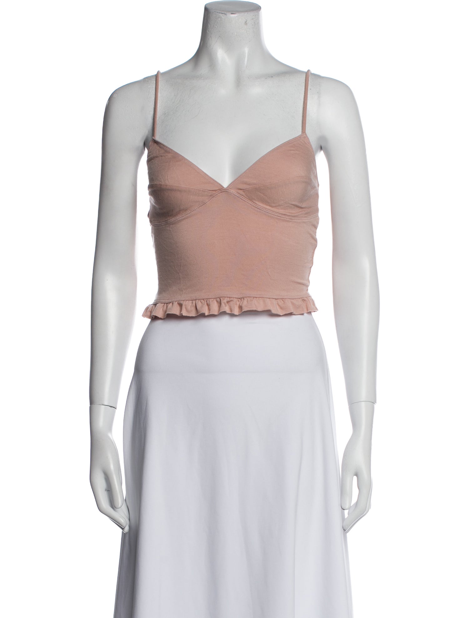 Reformation V-Neck Sleeveless Crop Top w/ Tags