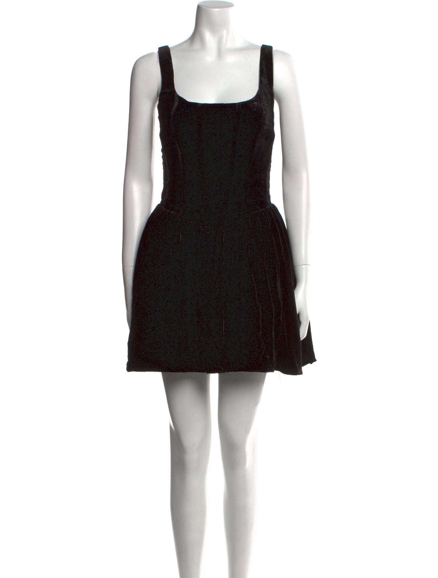 Reformation Square Neckline Mini Dress