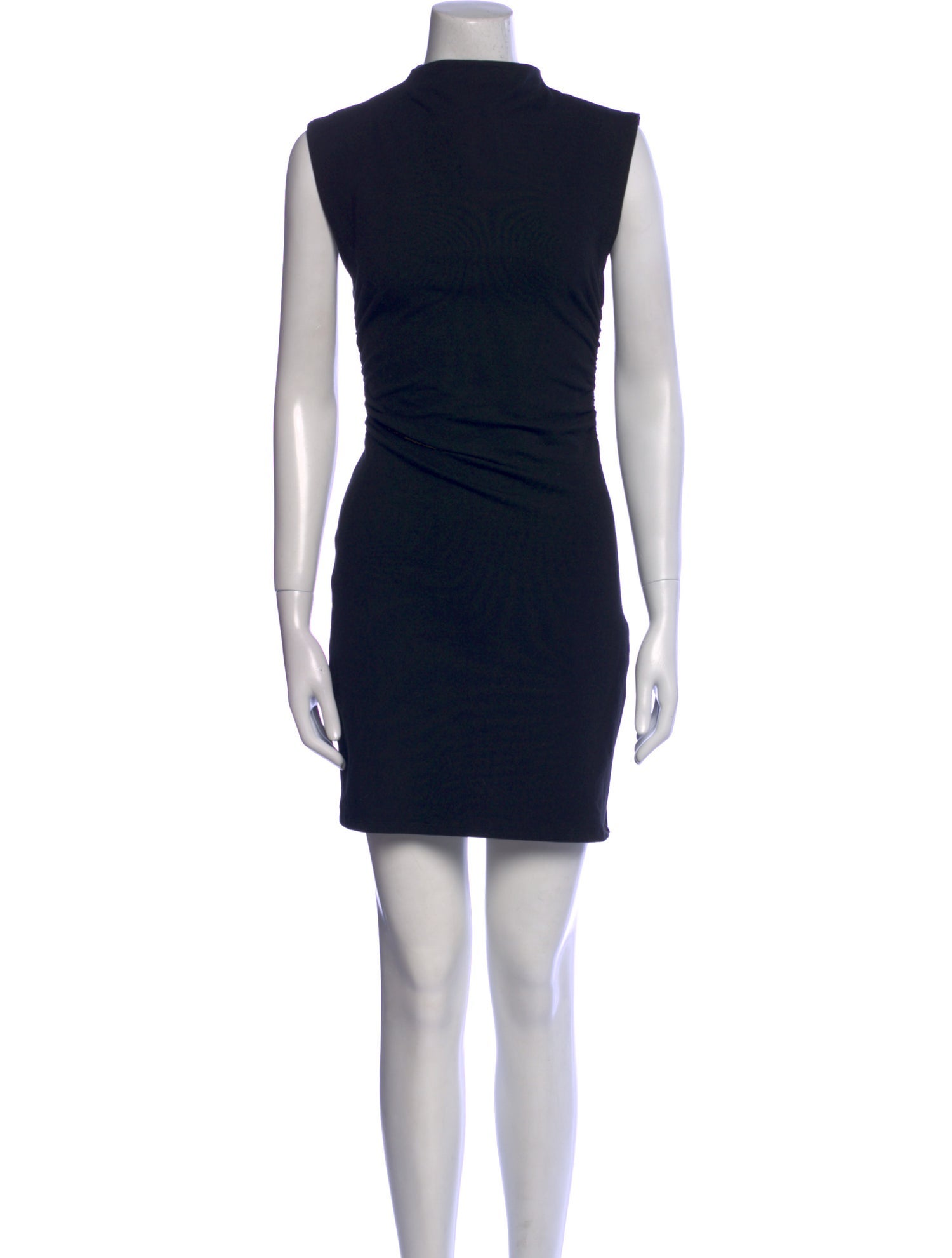 Reformation Mock Neck Mini Dress