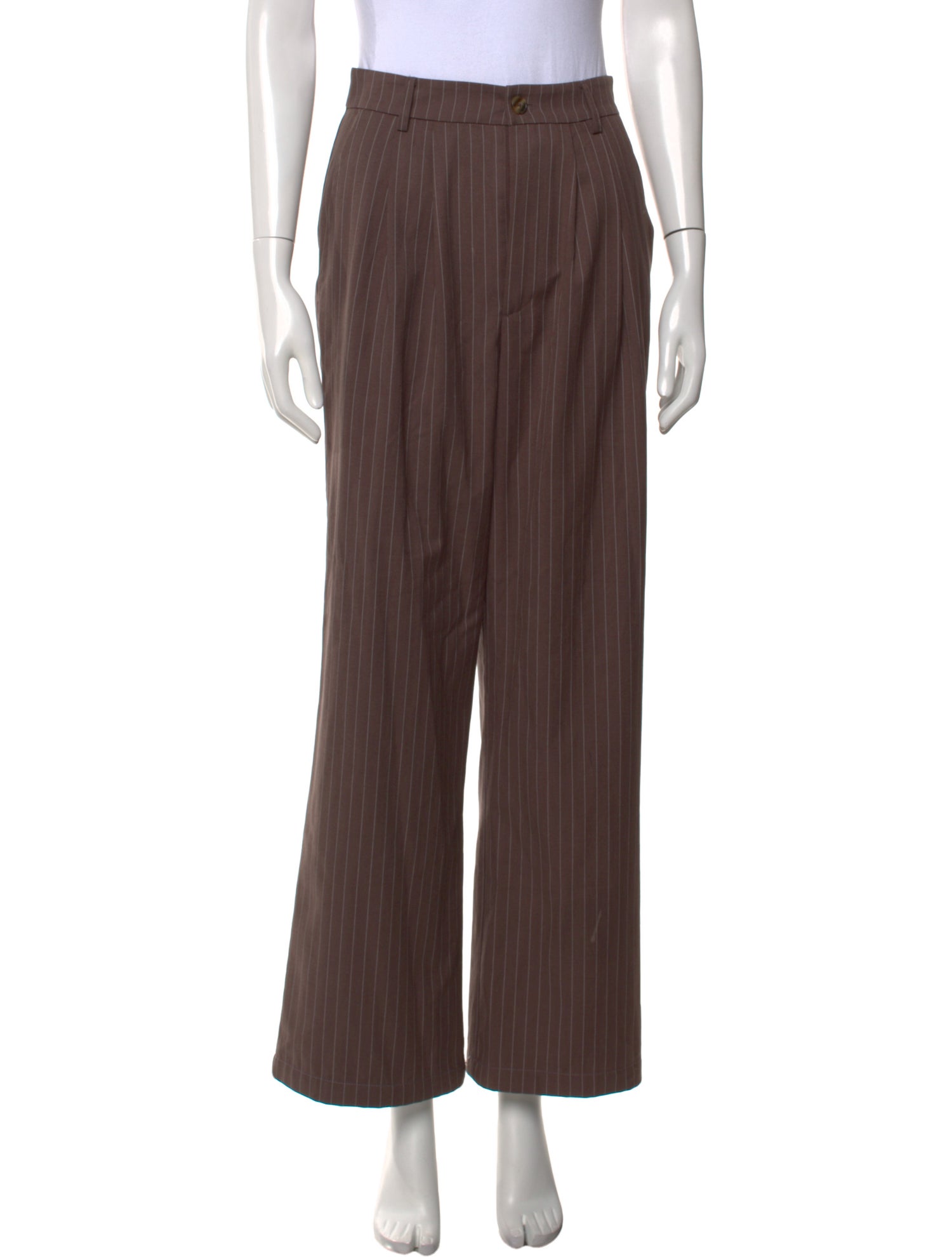 Reformation Striped Wide Leg Pants