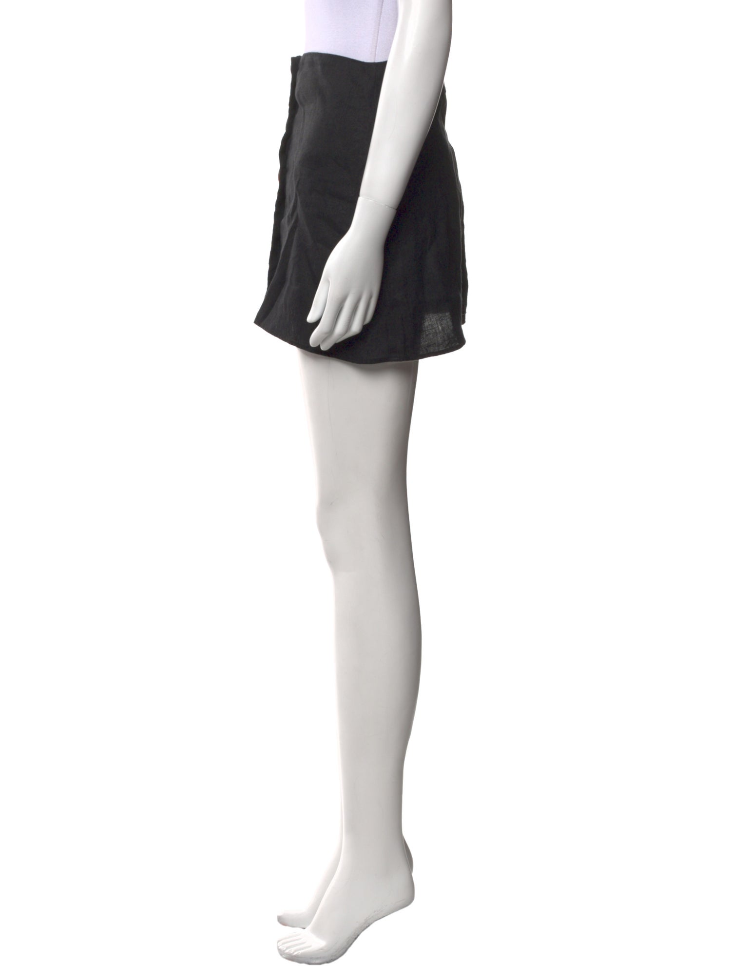 Reformation Linen Mini Skirt