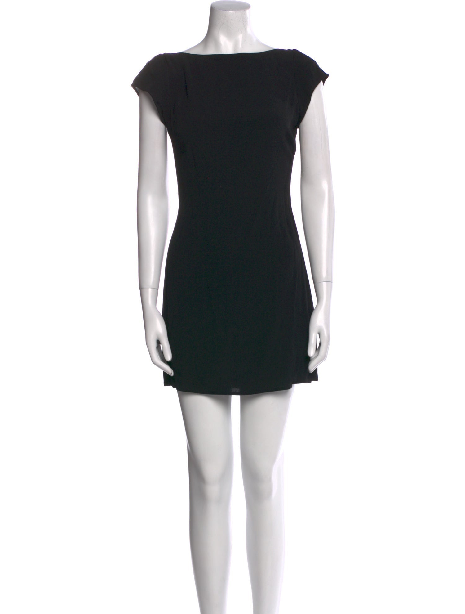 Reformation Bateau Neckline Mini Dress