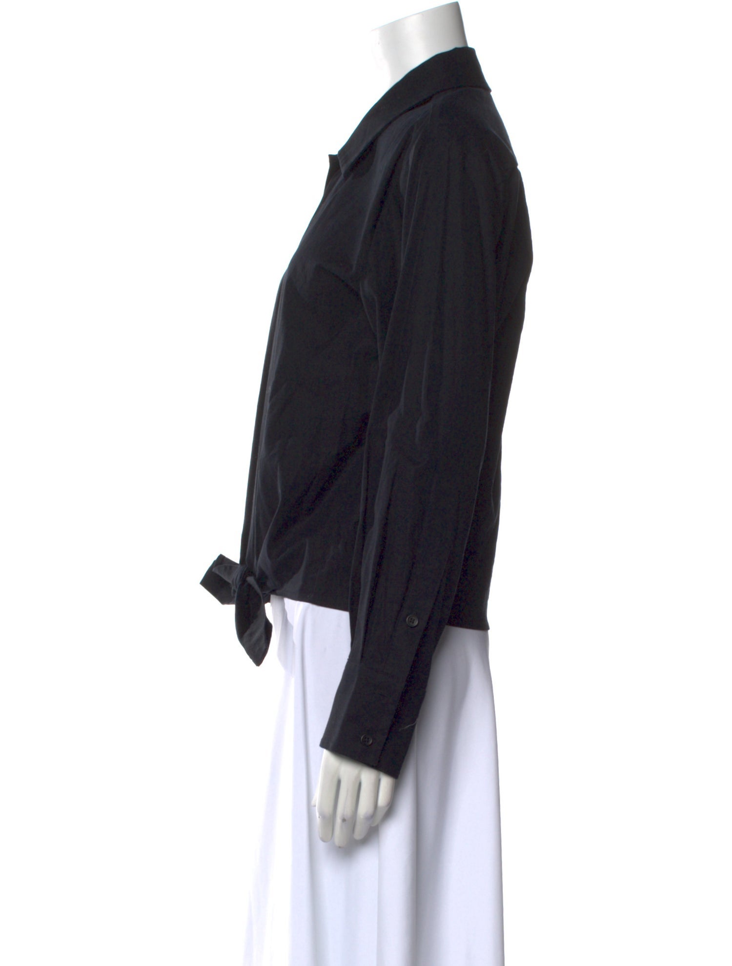 Reformation Long Sleeve Button-Up Top