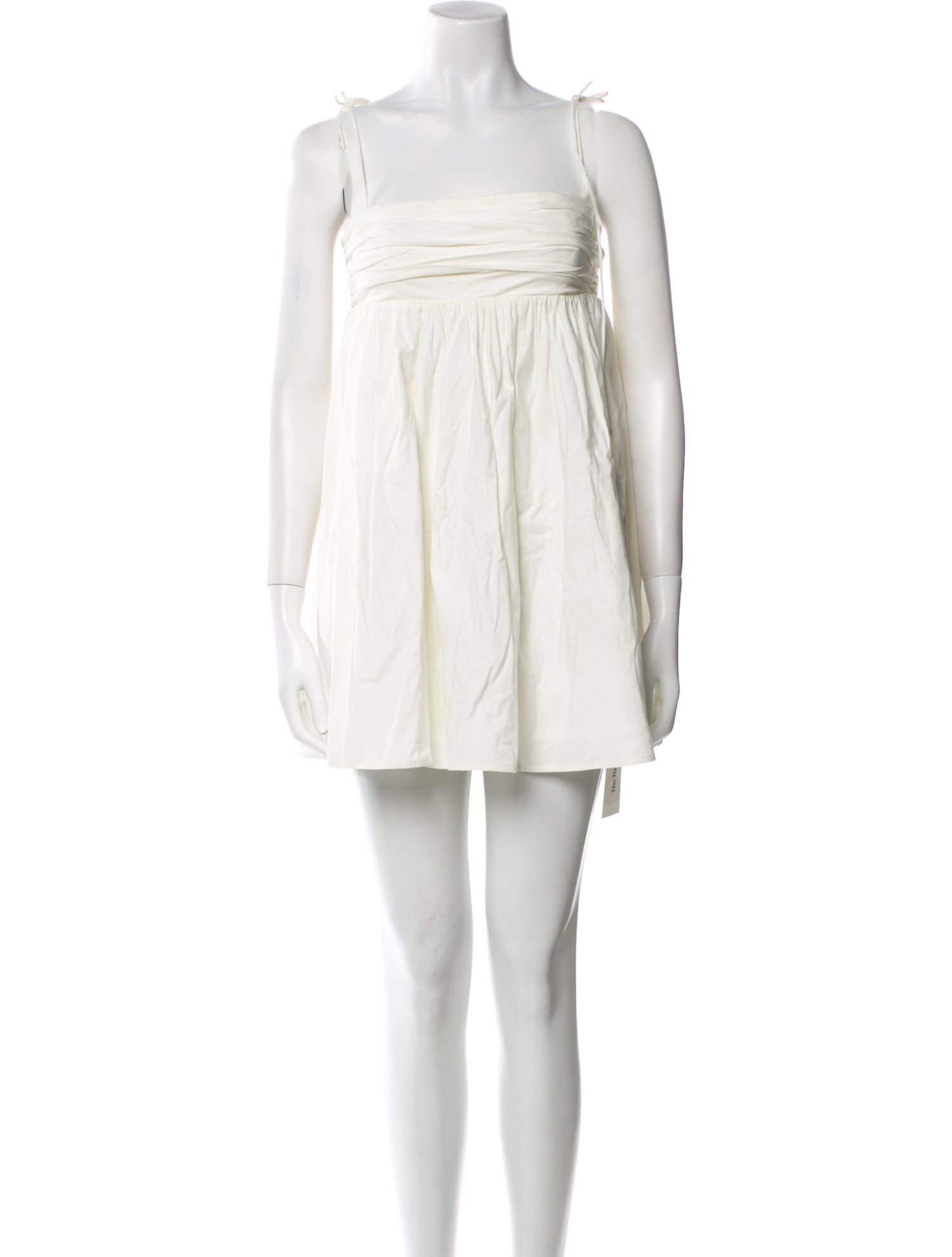 Reformation Square Neckline Mini Dress